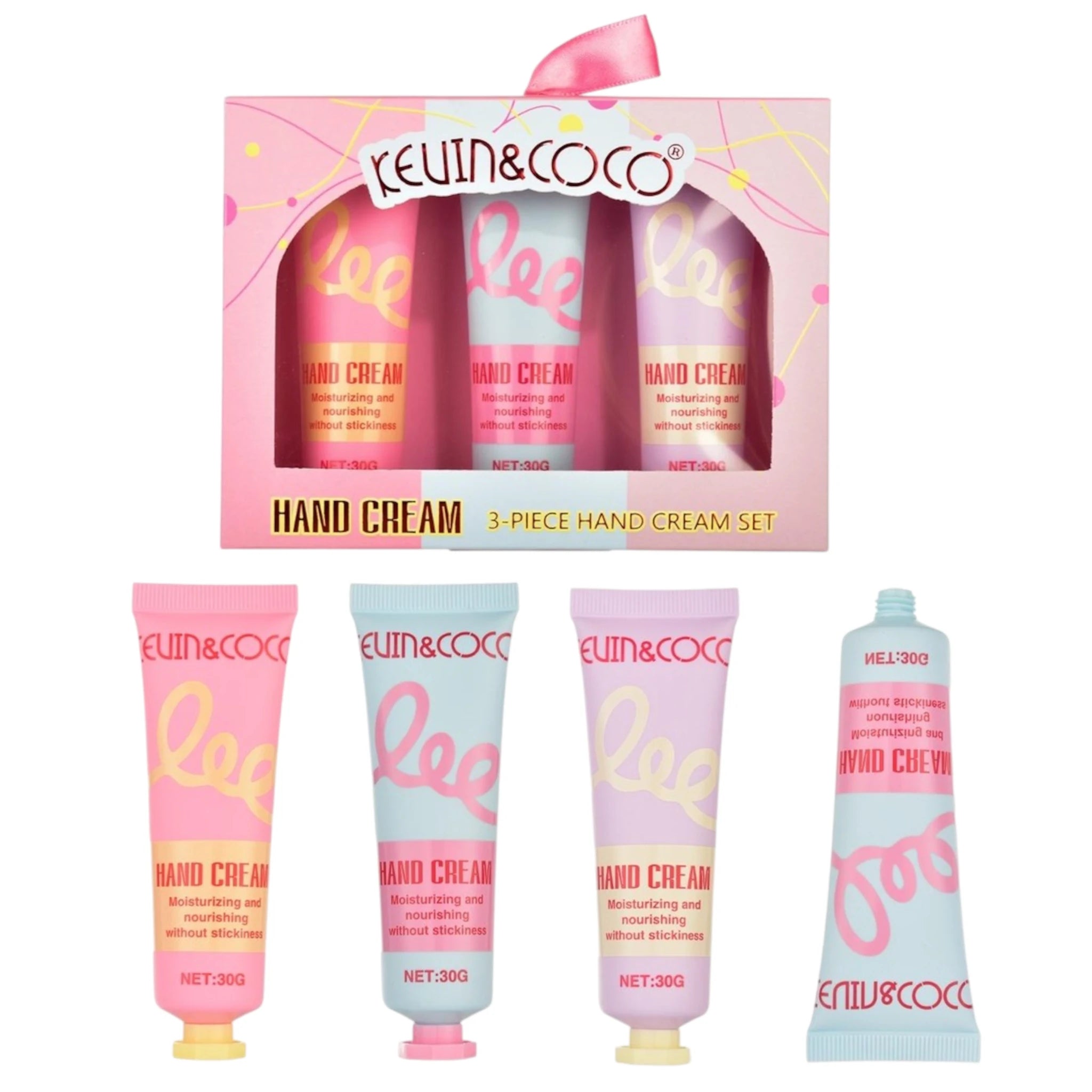 (6-pack) Kevin & Coco 3-Piece Hand Cream (Set) - Thumbnail 2