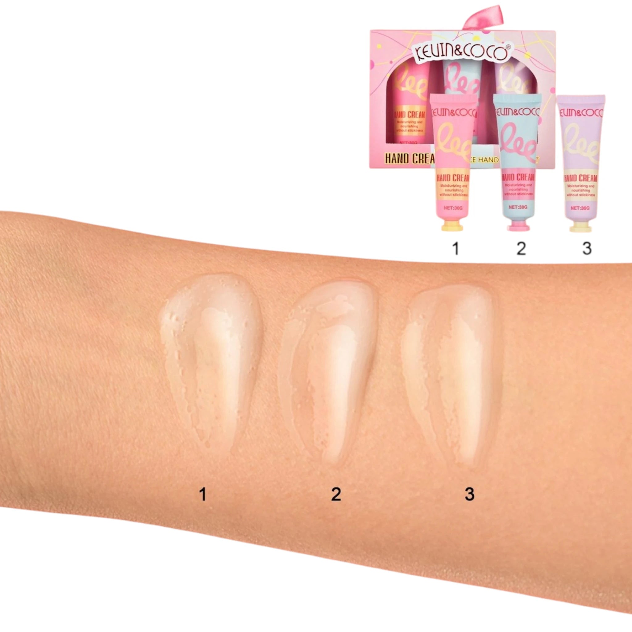 (6-pack) Kevin & Coco 3-Piece Hand Cream (Set) - Thumbnail 3