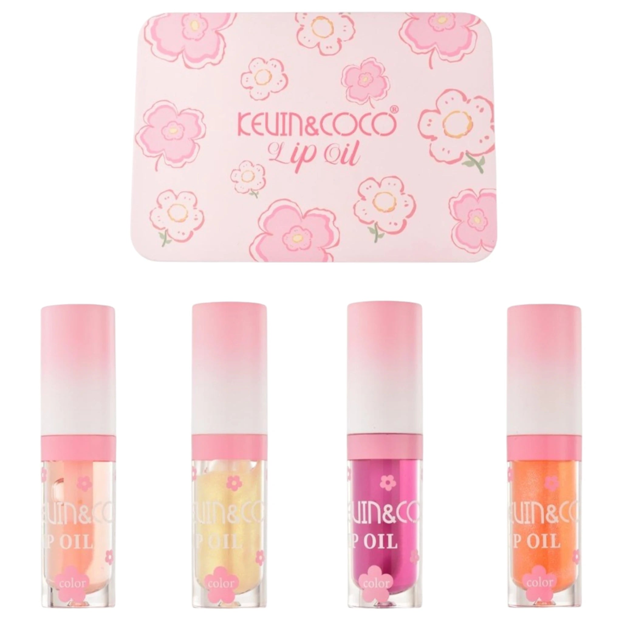 (6-pack) Kevin & Coco 4 Beauty Color Lip Oil - Thumbnail 2