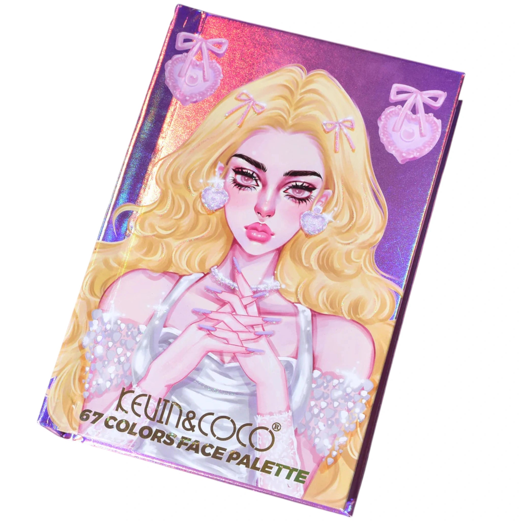 (6-pack) Kevin & Coco 67 Colors Face Palette - Thumbnail 2