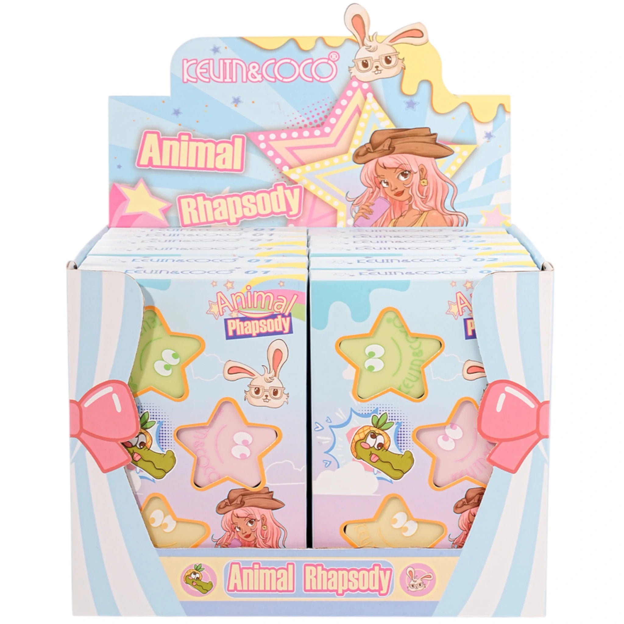 (12-pack) Kevin & Coco Animal Rhapsody Eyeshadow Cream
