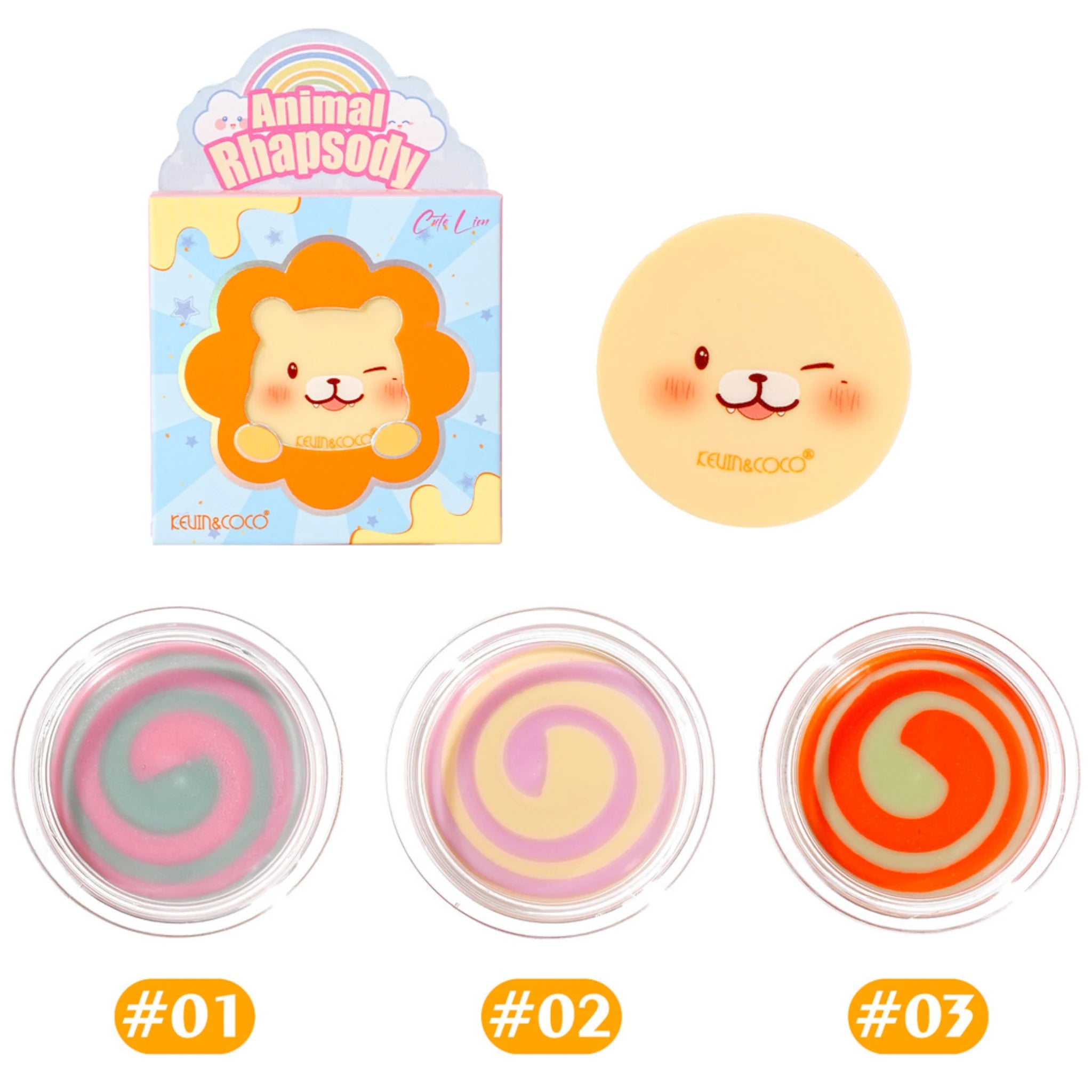 (24-pack) Kevin & Coco Animal Rhapsody Lip Mask - Thumbnail 2