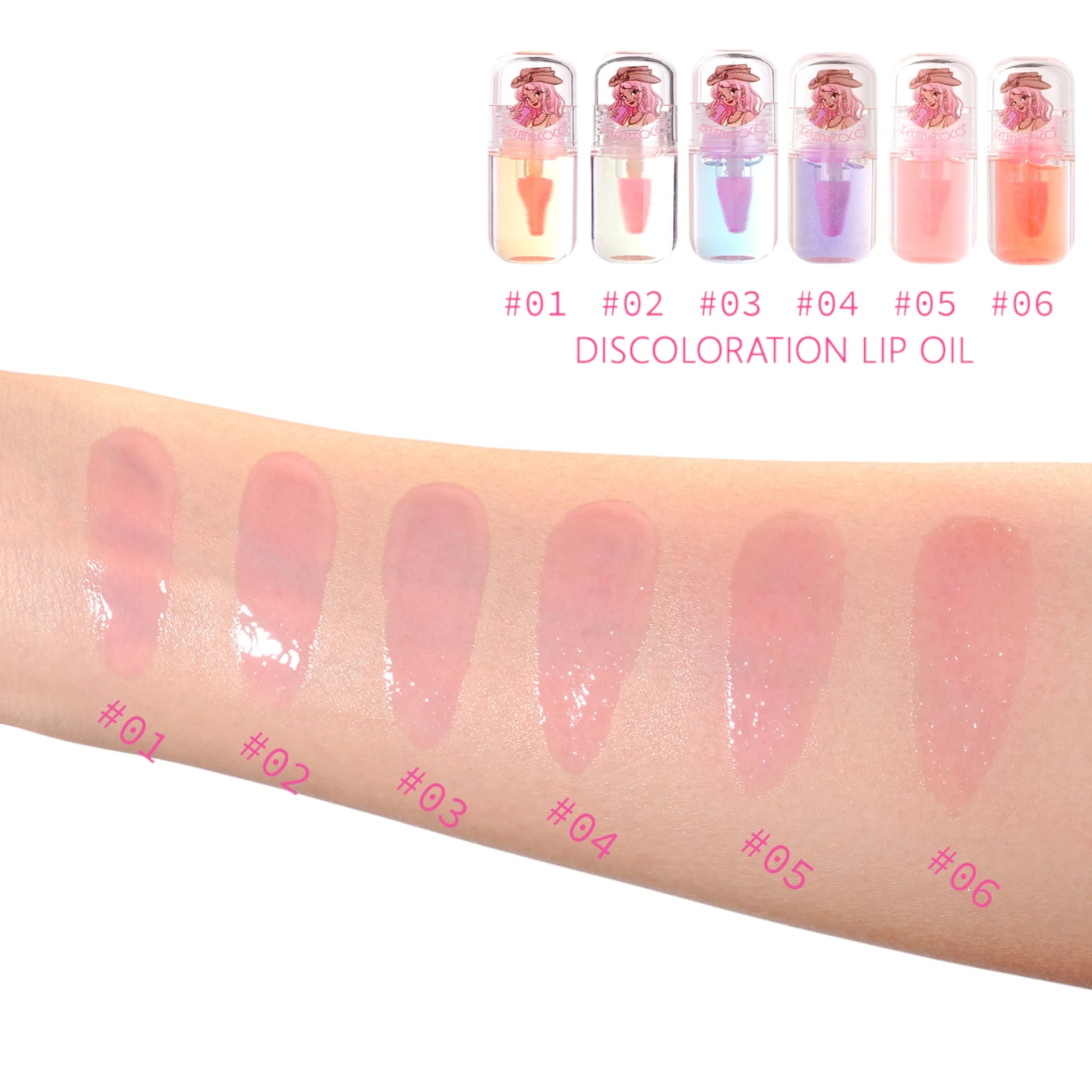 (24-pack) Kevin & Coco Animal Rhapsody Lip Oil - Thumbnail 3