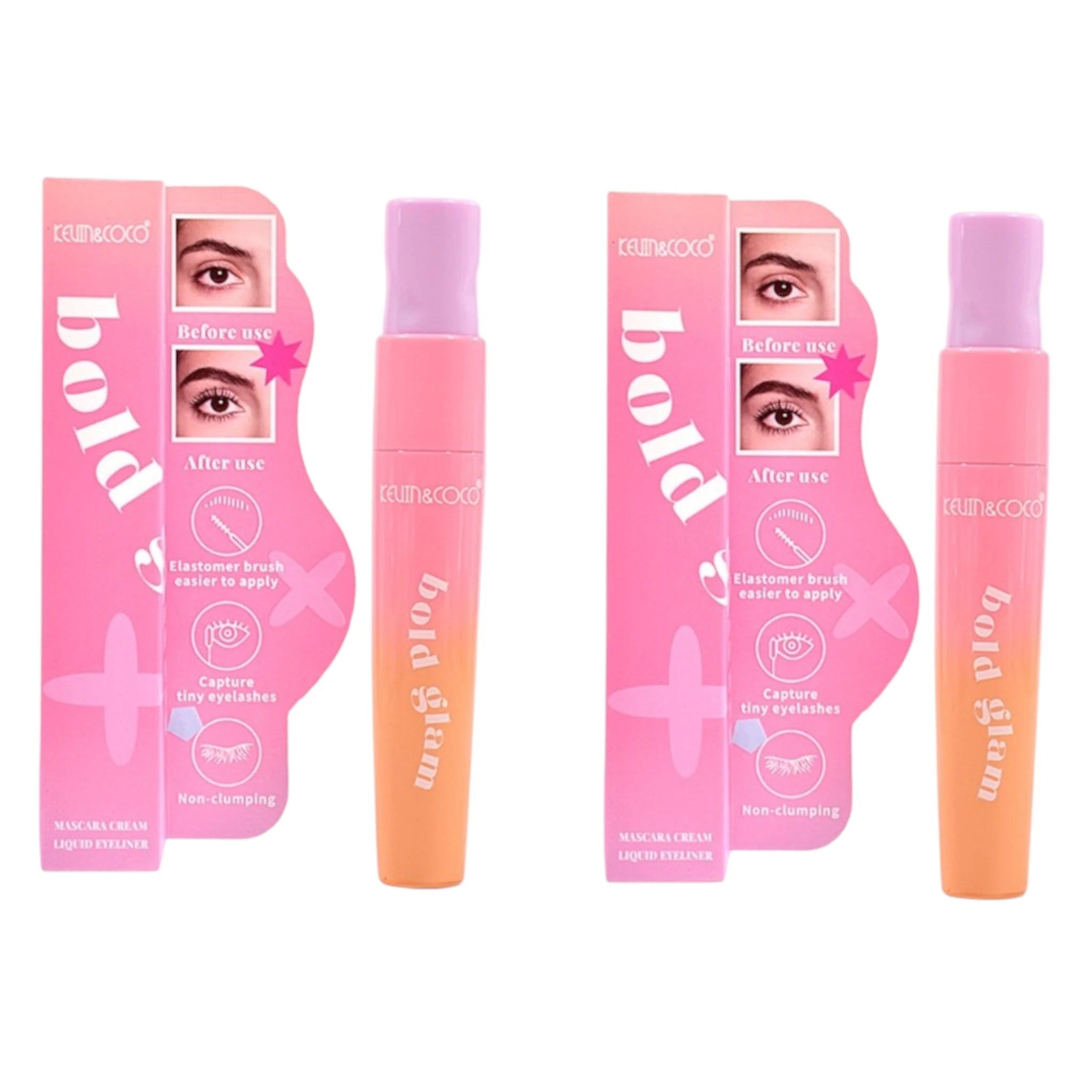 (24-pack) Kevin & Coco Bold Glam Mascara Cream & Liquid Eyeliner - Thumbnail 3