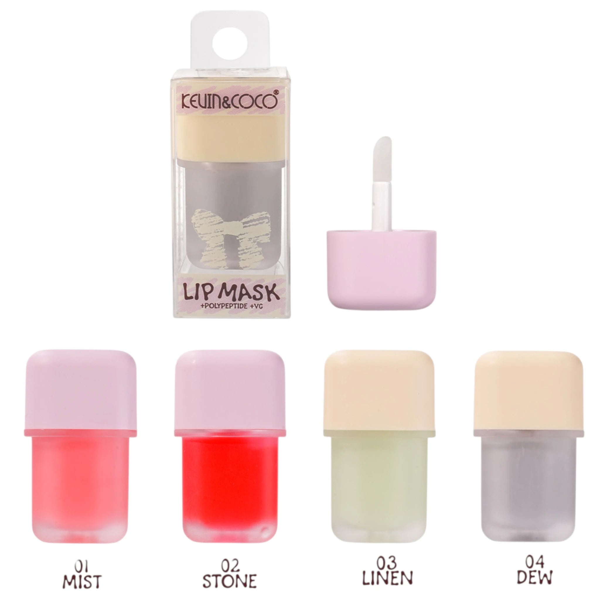 (24-pack) Kevin & Coco Bow Lip Mask - Thumbnail 2