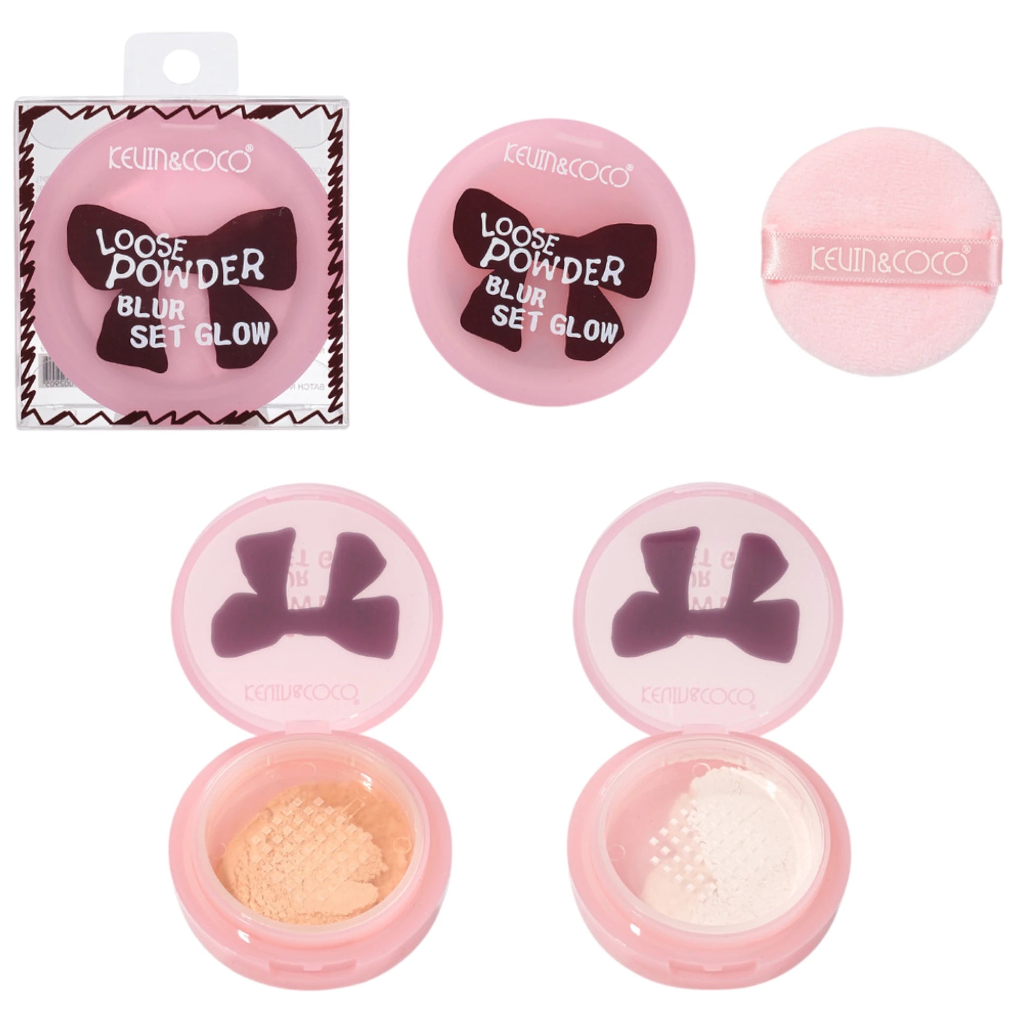 (12-pack) Kevin & Coco Bow Loose Powder - Thumbnail 3