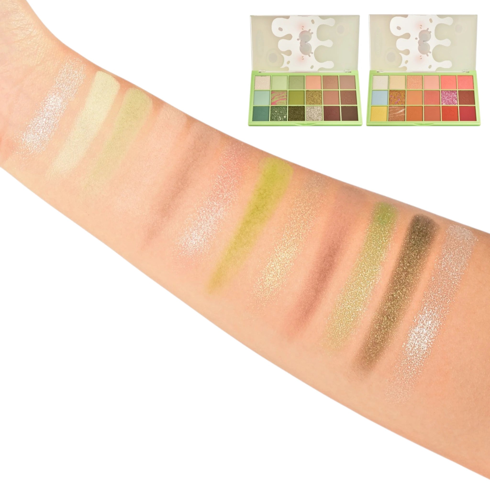 (12-pack) Kevin & Coco Cheese Avocado 18 Colors Eyeshadow - Thumbnail 3
