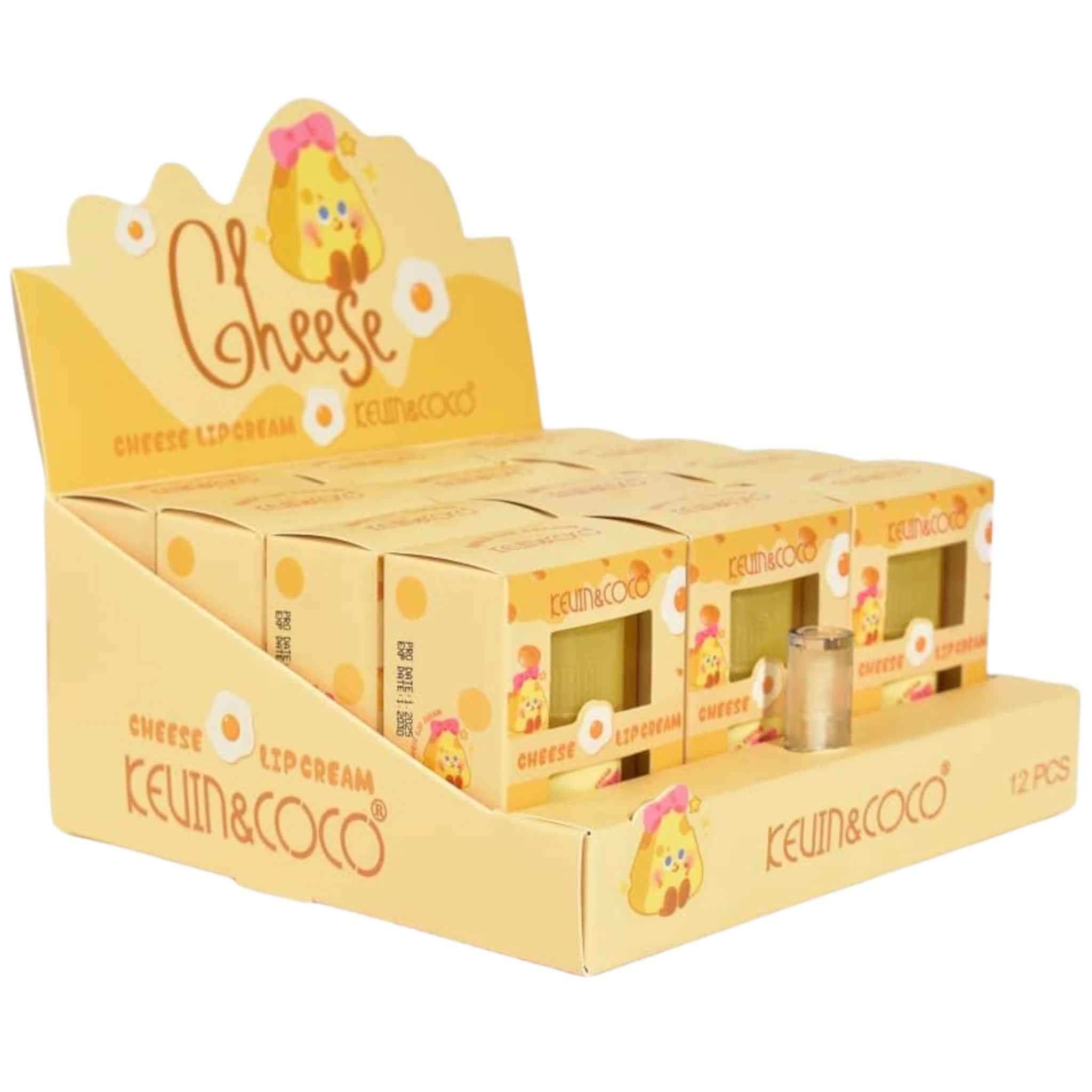 (12-pack) Kevin & Coco Cheese Lip Cream