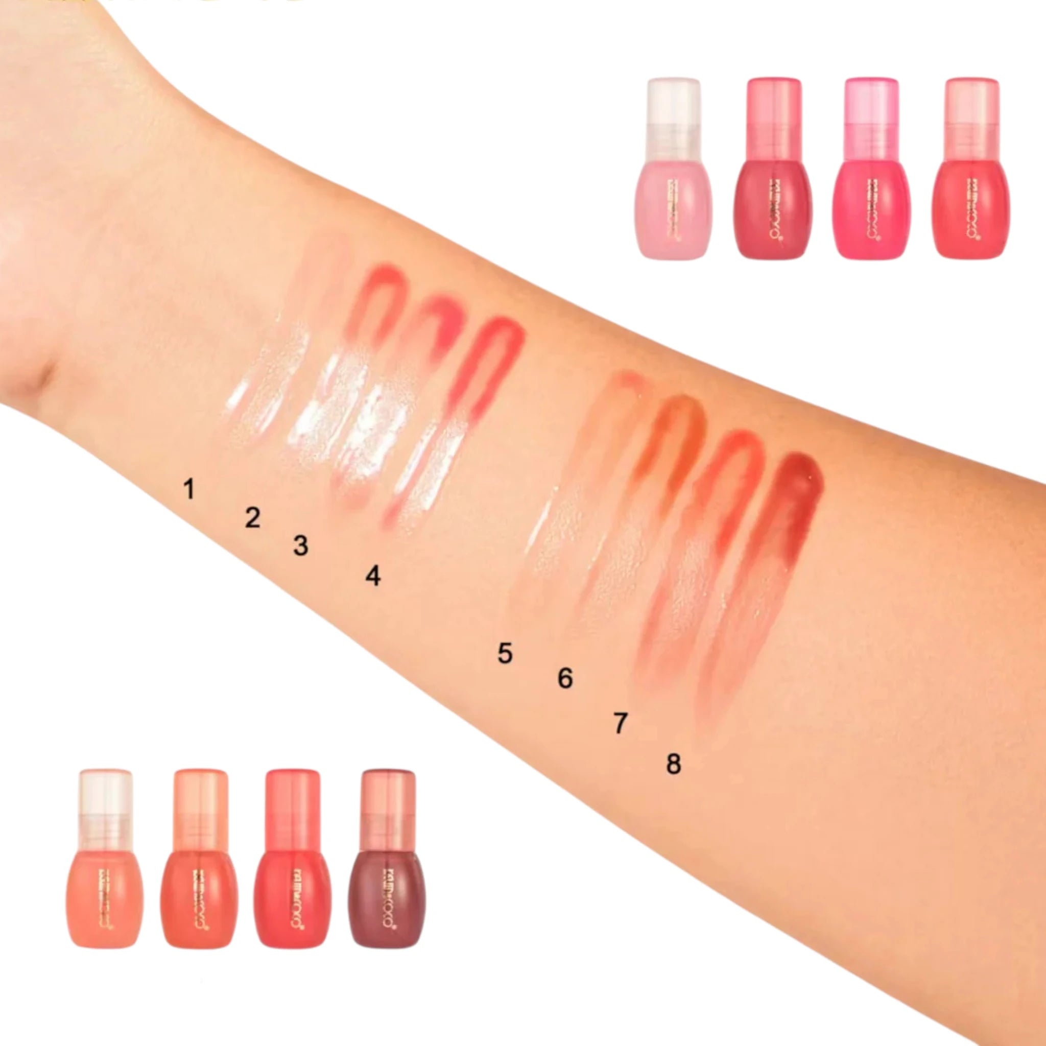 (6-pack) Kevin & Coco Cherry Key Lip Gloss Honeybri - Thumbnail 3