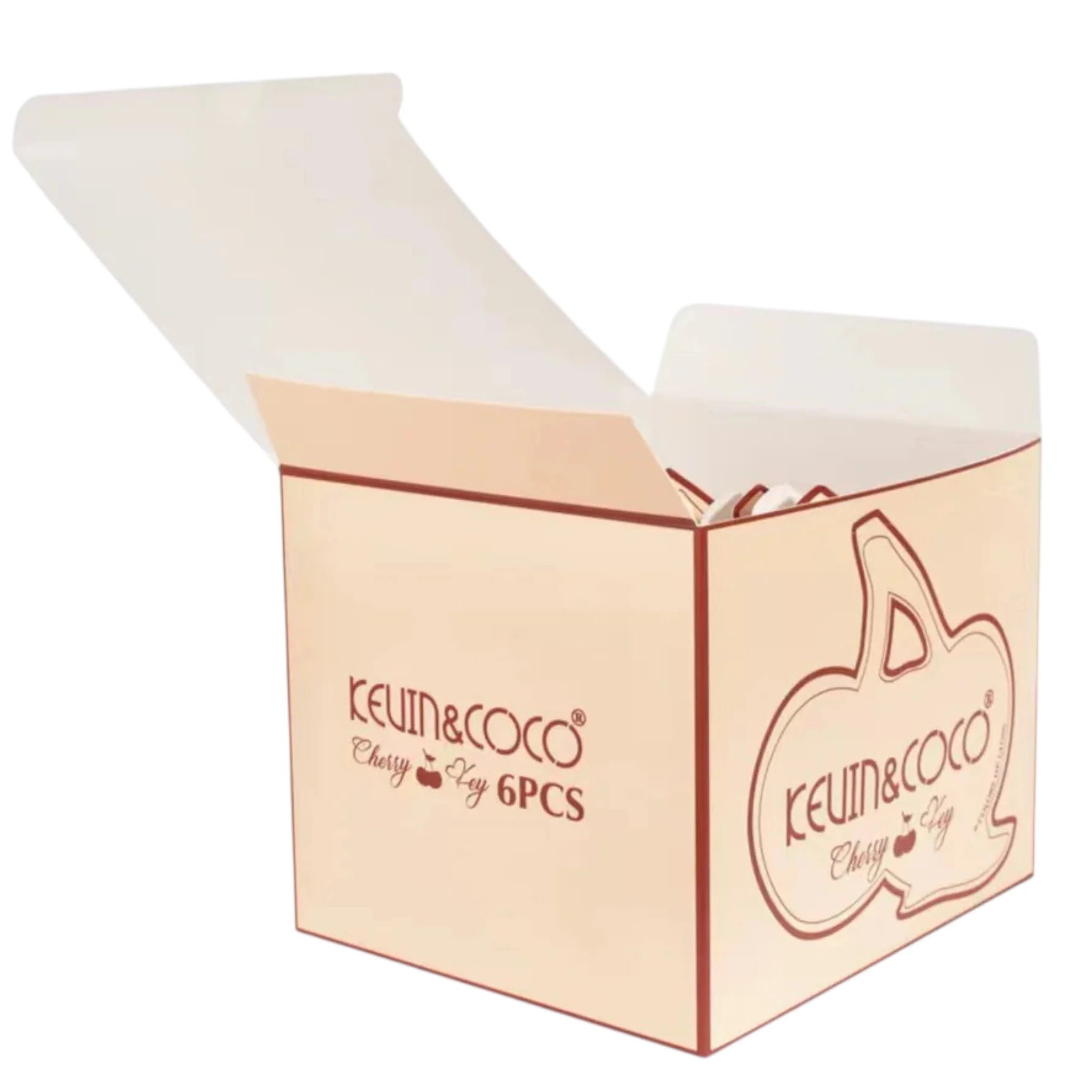 (6-pack) Kevin & Coco Cherry Key Lip Gloss Honeybri