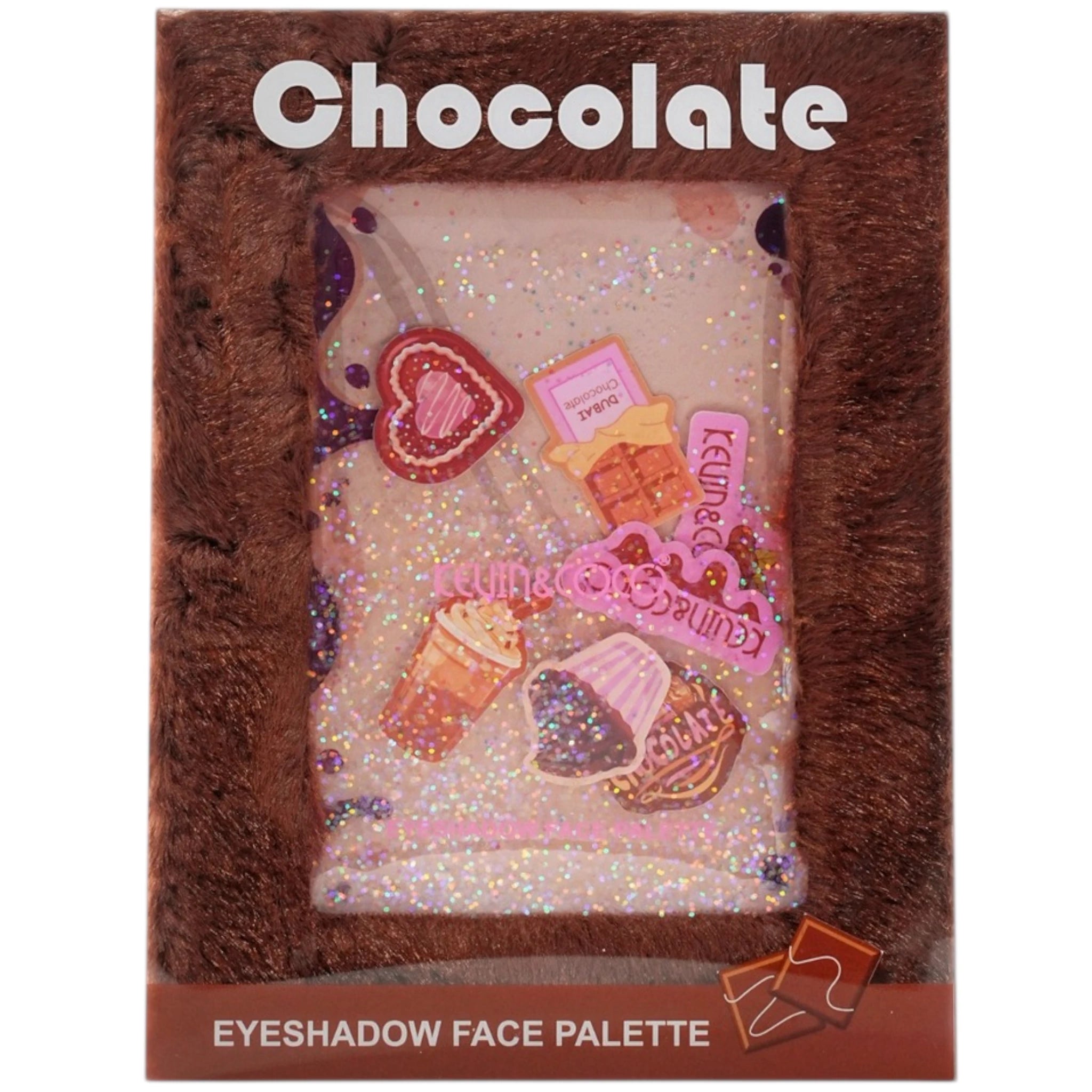 (6-pack) Kevin & Coco Chocolate Eyeshadow Face Palette - Thumbnail 2