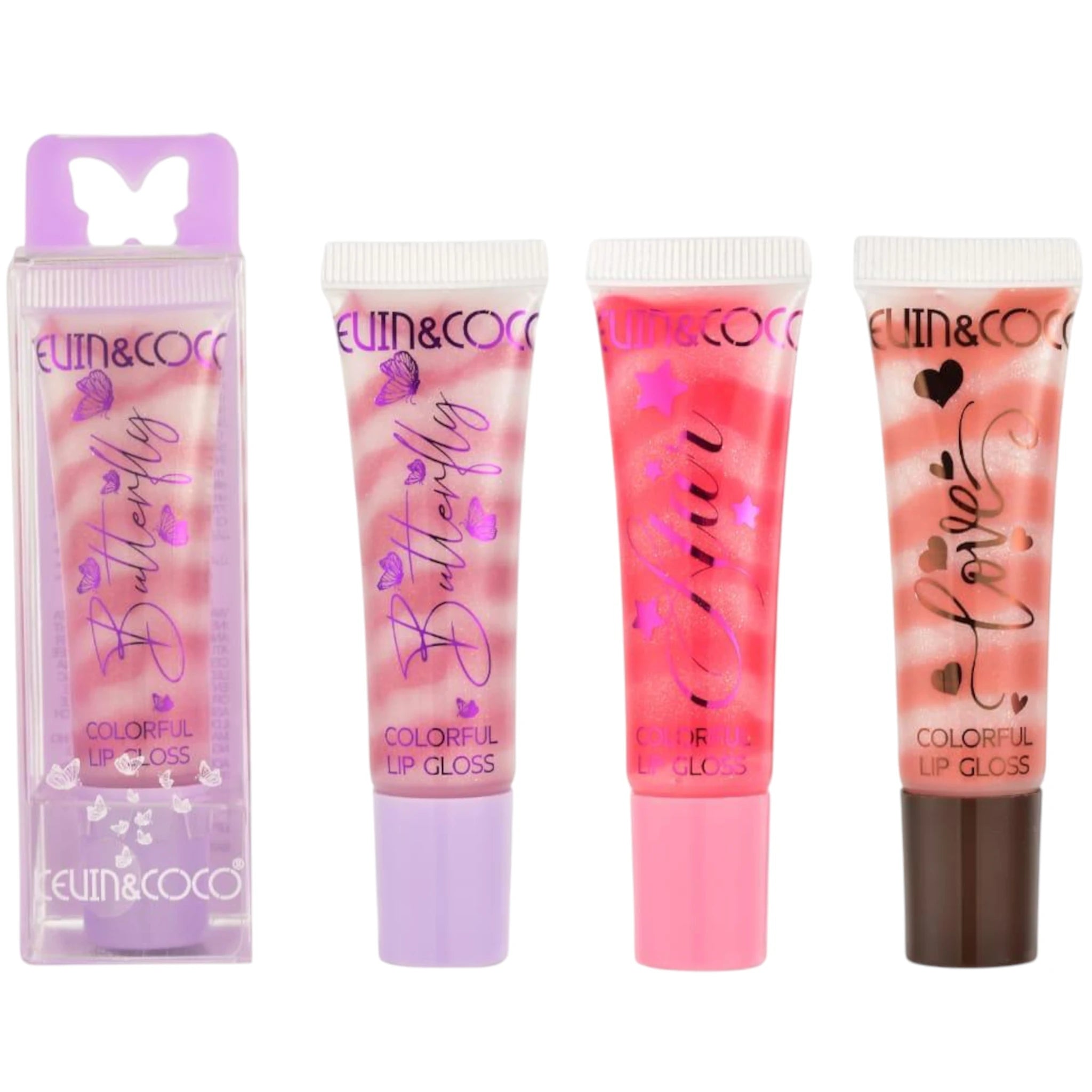 (24-pack) KEVIN & COCO - Butterfly Swirl Gloss (Various) - Thumbnail 2