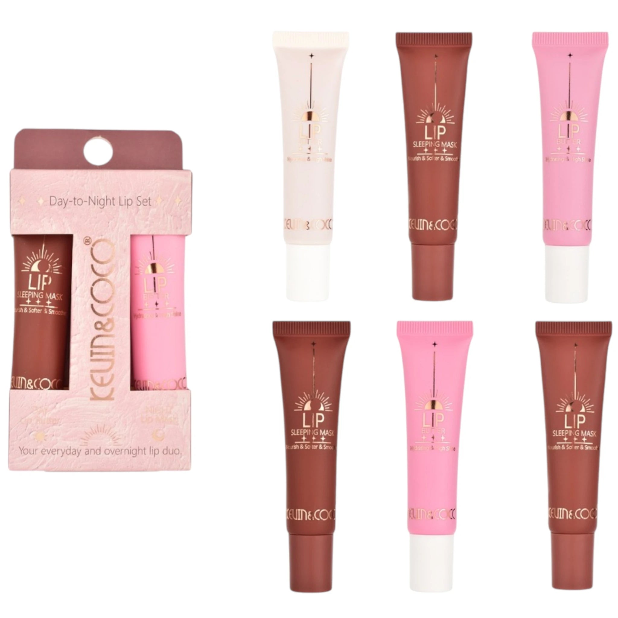 (24-pack) Kevin & Coco Day-To-Night Lip Set - Thumbnail 2