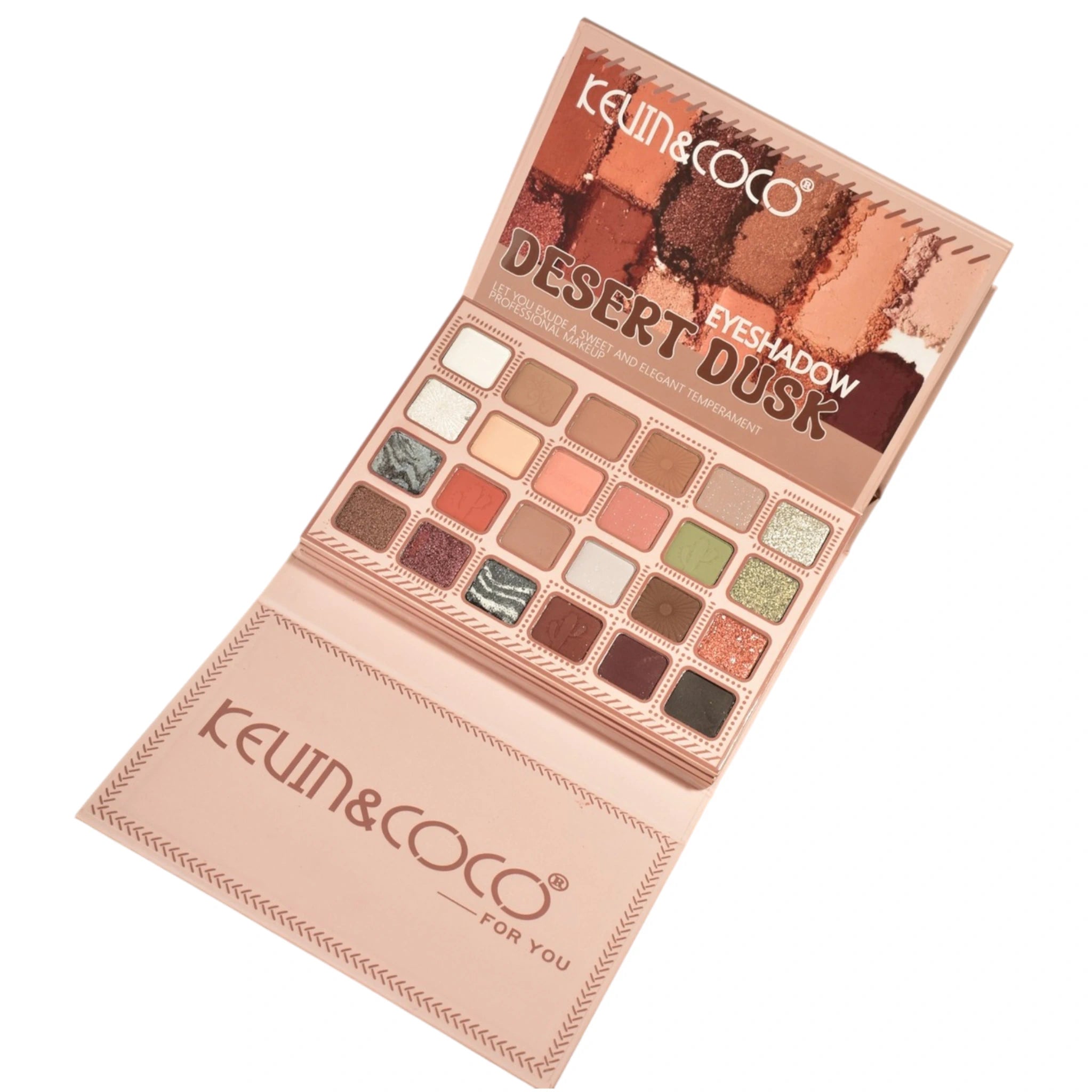 (6-pack) Kevin & Coco Desert Dusk Eyeshadow - Face Palatte - Thumbnail 2