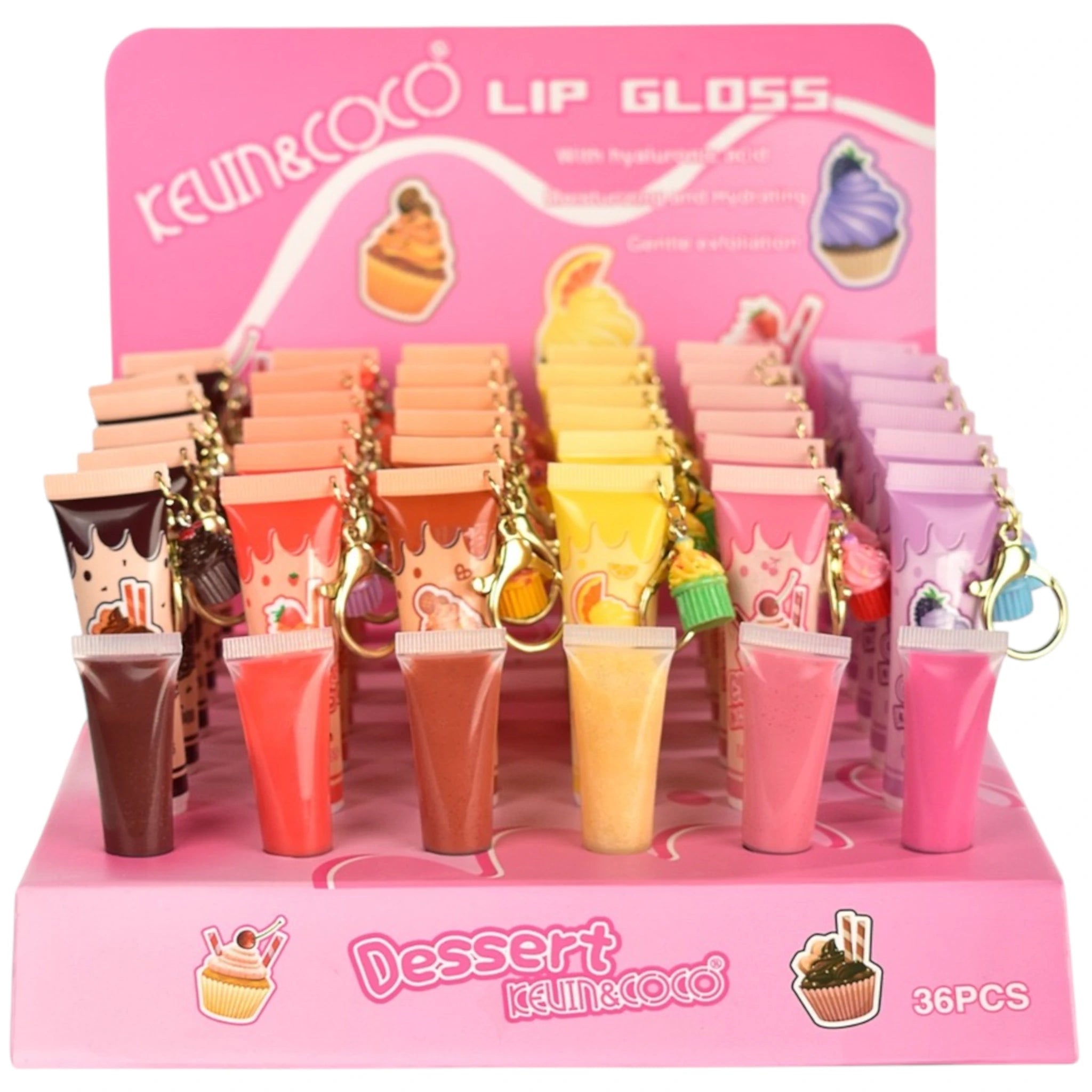 (36-pack) Kevin & Coco Desert Lip Gloss