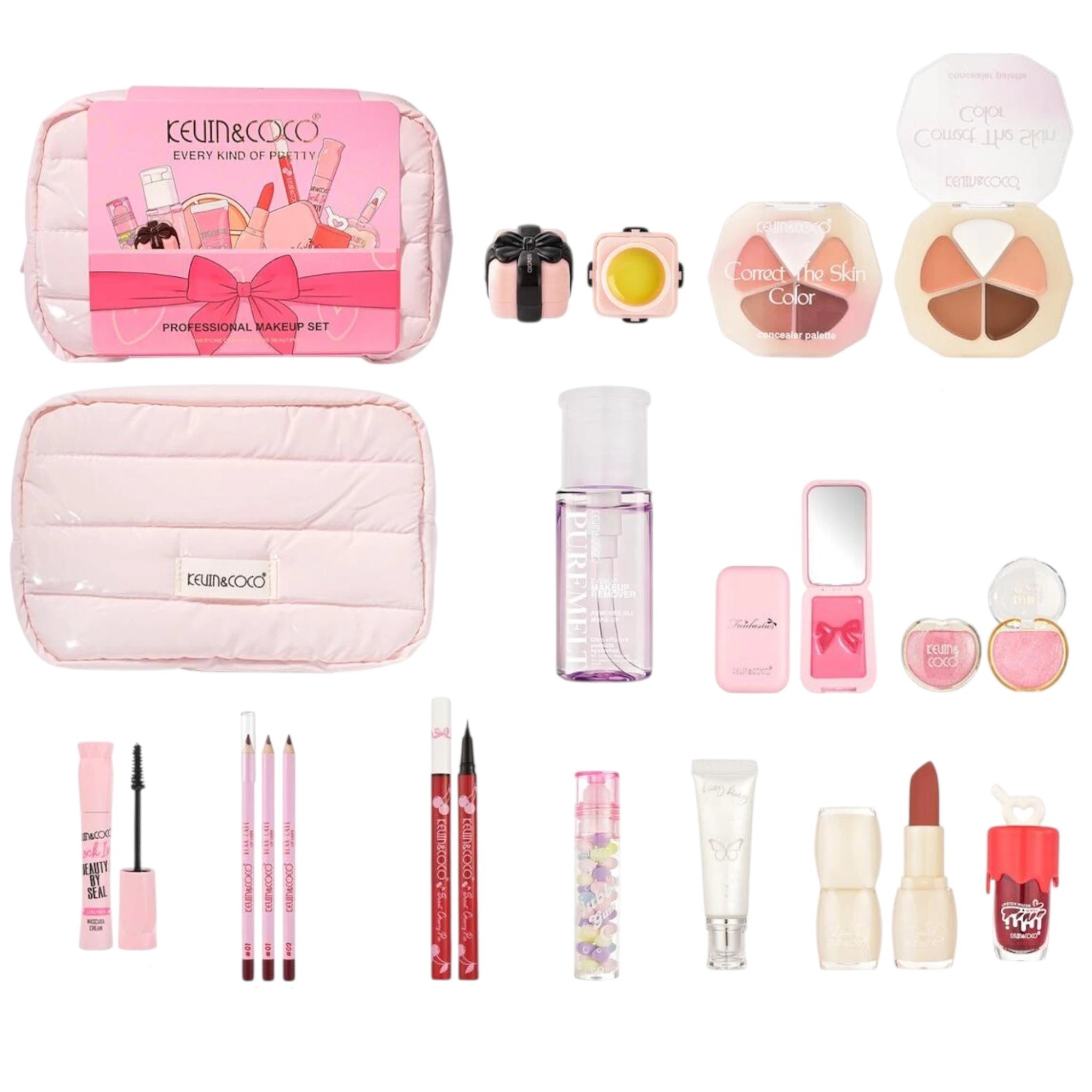 (6-pack) Kevin & Coco Every Kind Of Pretty Makeup (Set) - Image 1