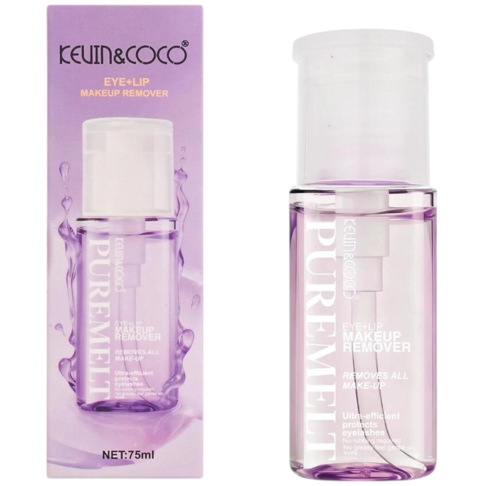 (12-pack) Kevin & Coco Eye + Lip Makeup Remover - Thumbnail 2