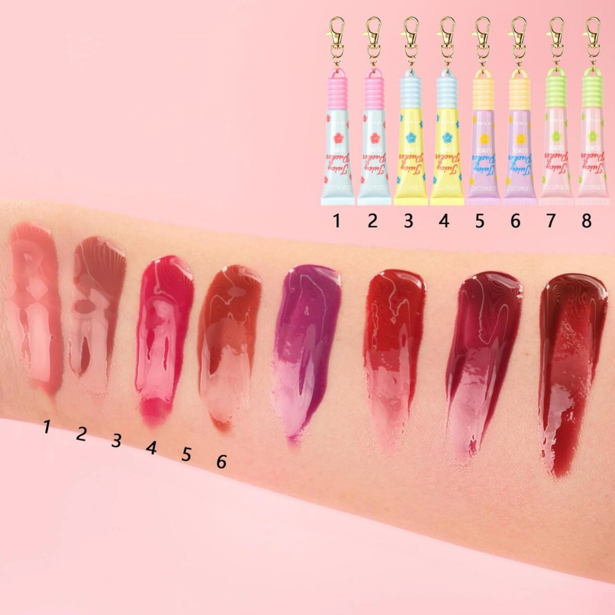 (24-pack) Kevin & Coco Flower Lip Gloss - Thumbnail 3