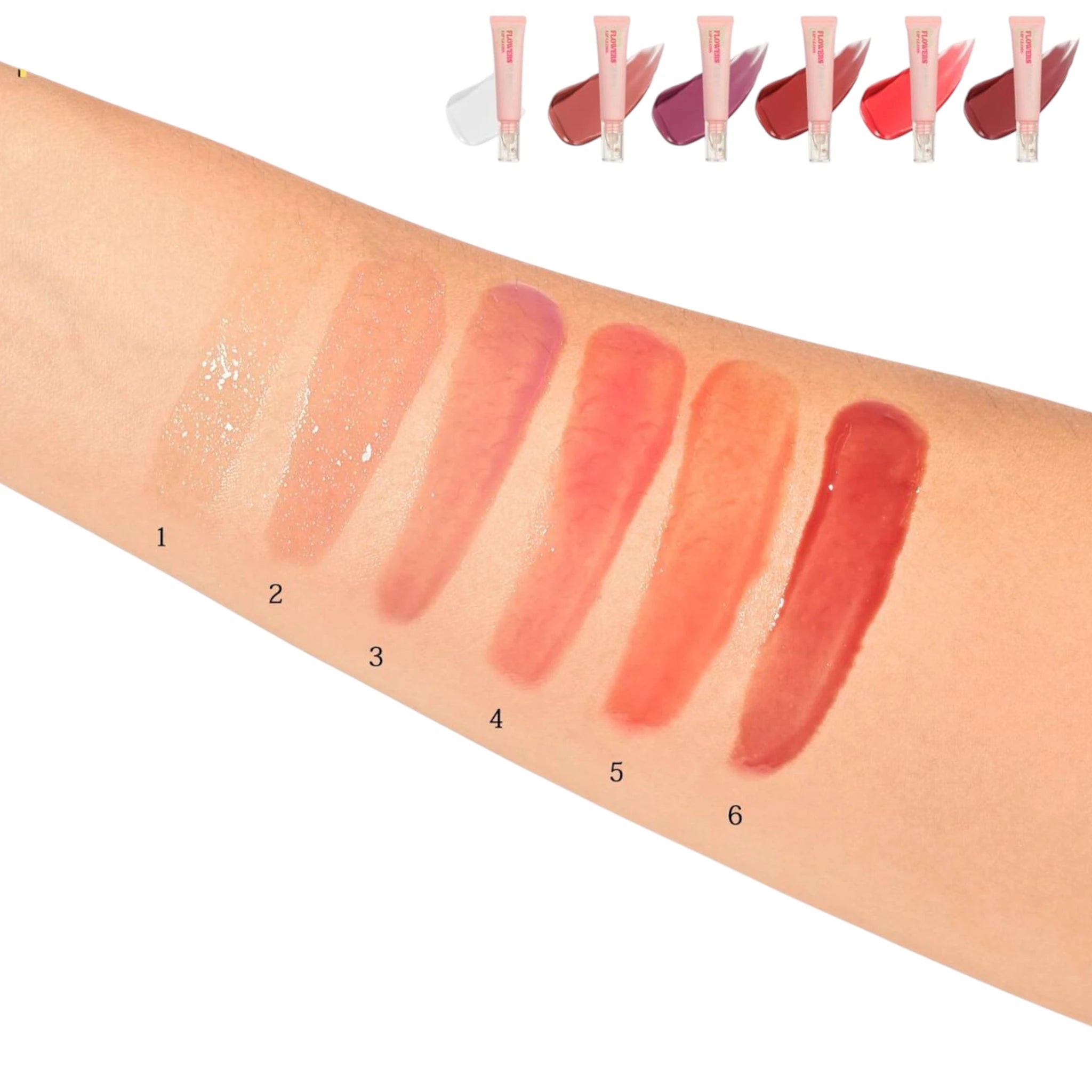 (24-pack) Kevin & Coco Flowers Lip Gloss - Thumbnail 3