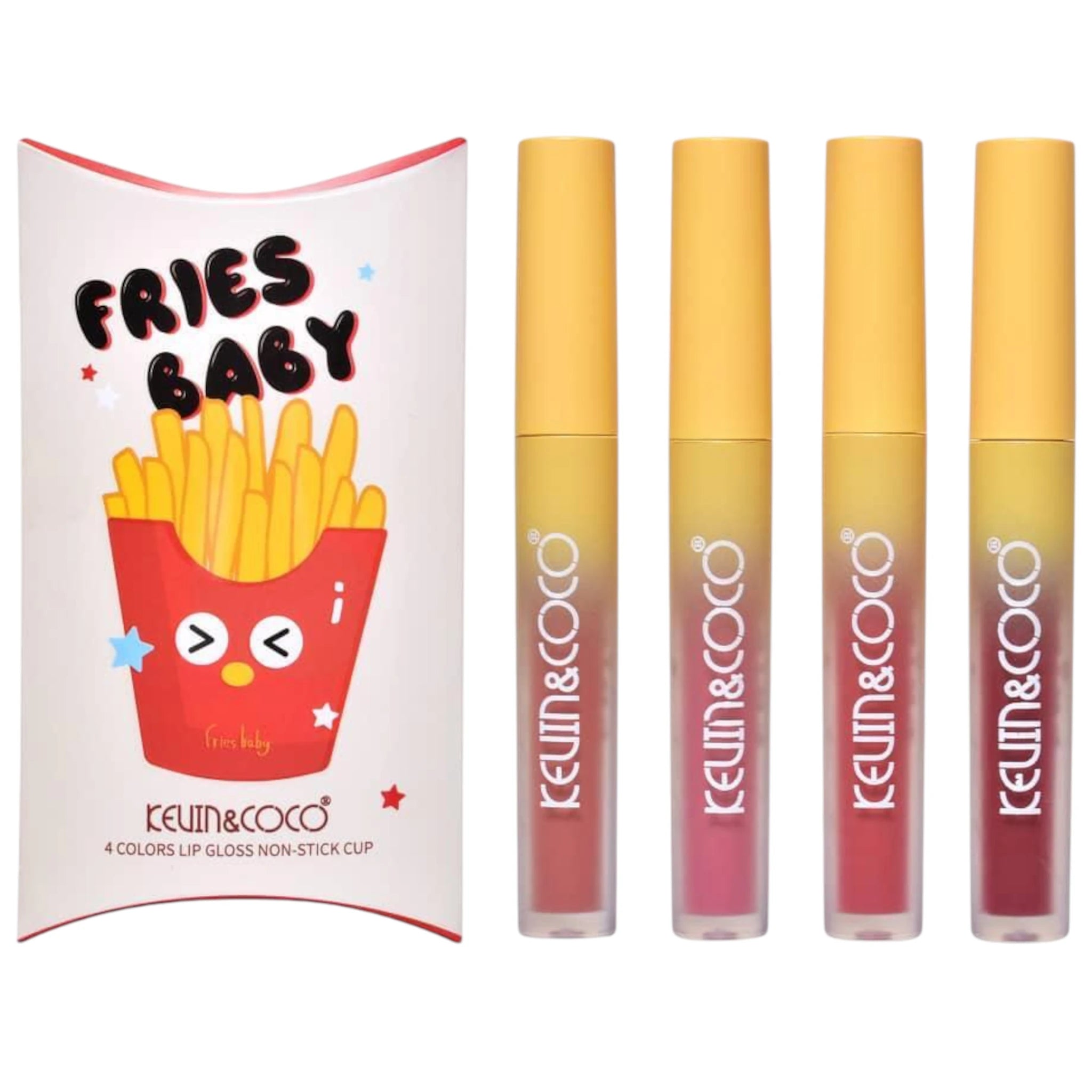 (12-pack) Kevin & Coco Fries Baby Lip Gloss - Thumbnail 2