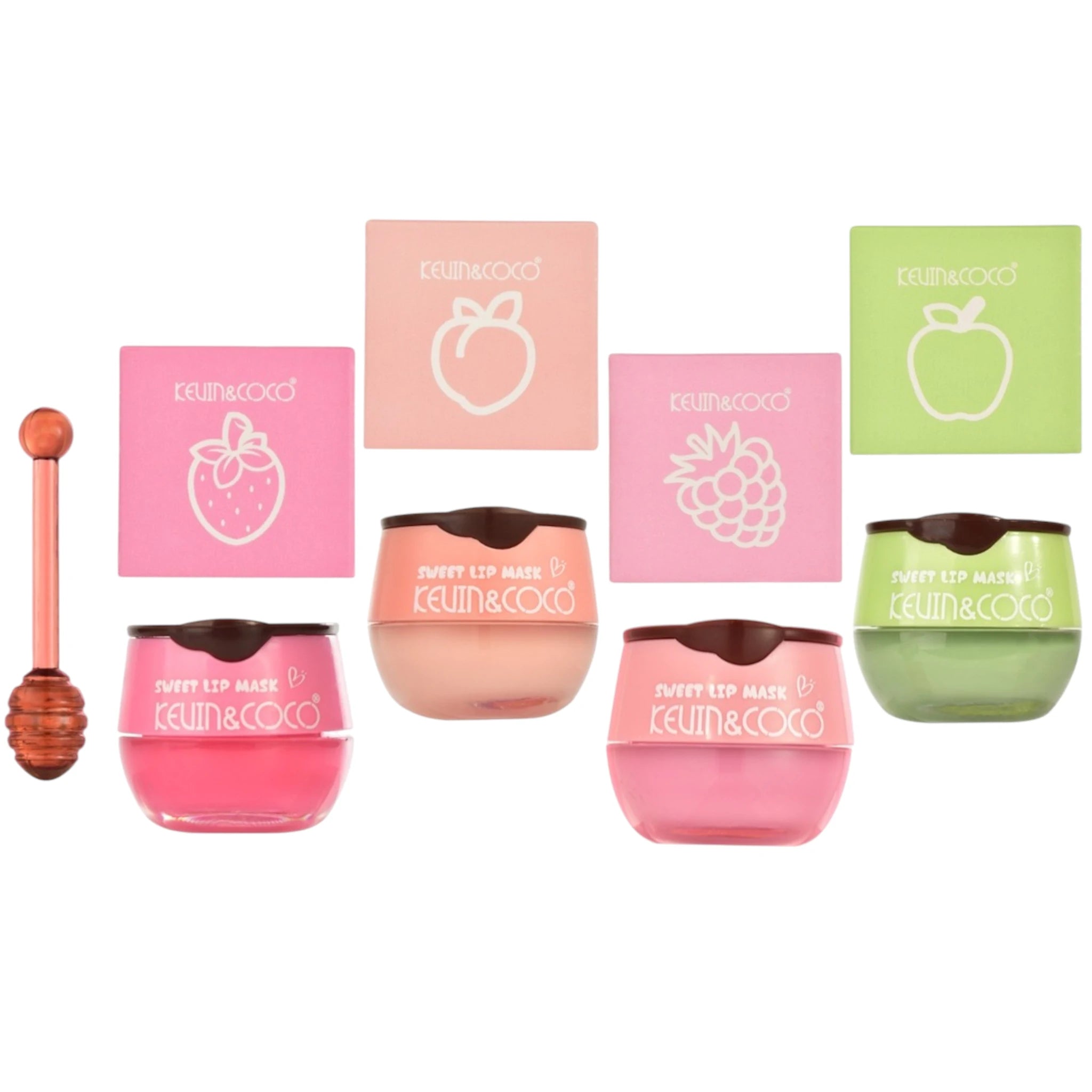 (12-pack) Kevin & Coco Fruit Lip Mask - Thumbnail 2