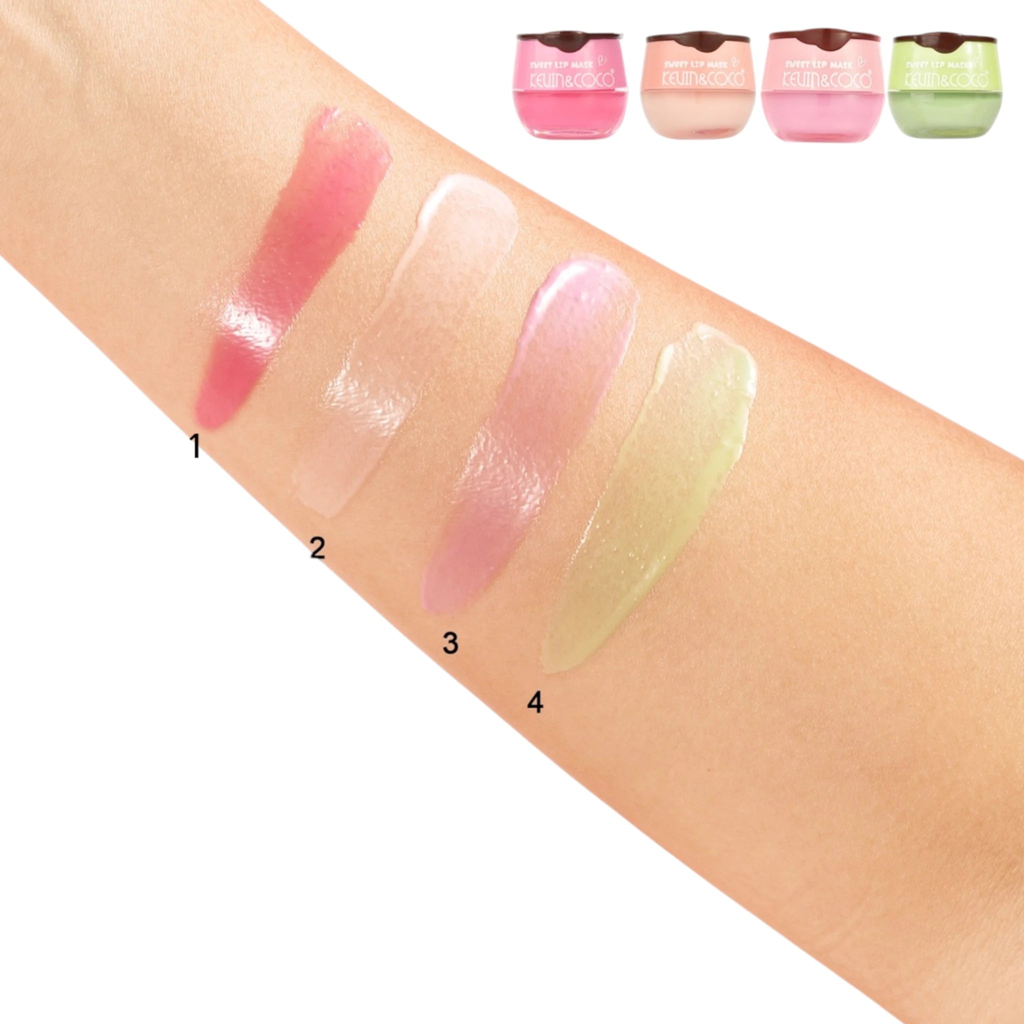 (12-pack) Kevin & Coco Fruit Lip Mask - Thumbnail 3