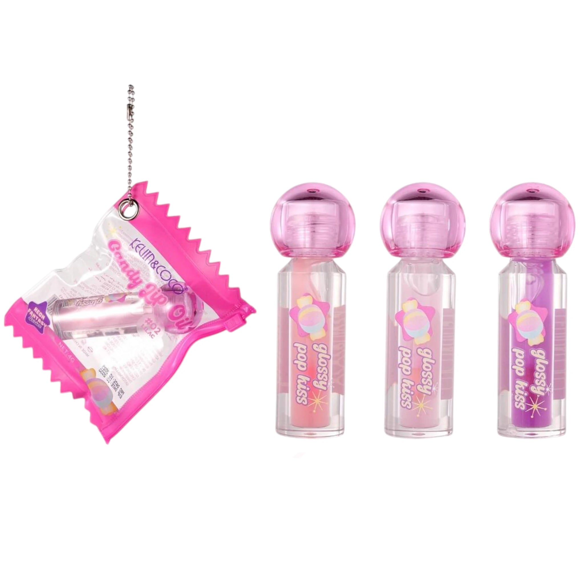 (12-pack) Kevin & Coco Glossy Pop Kiss Ph Lip Oil - Thumbnail 2