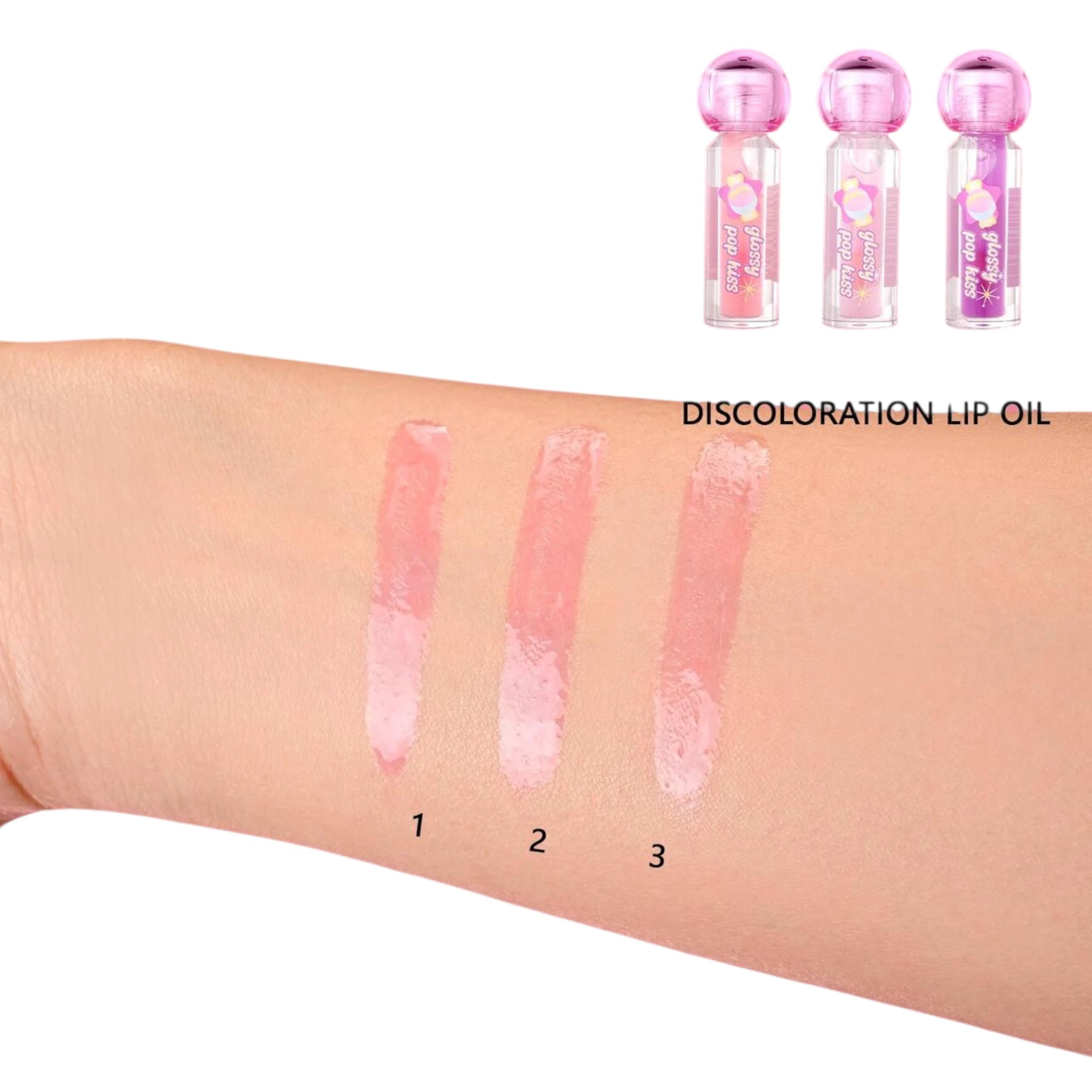 (12-pack) Kevin & Coco Glossy Pop Kiss Ph Lip Oil - Thumbnail 3