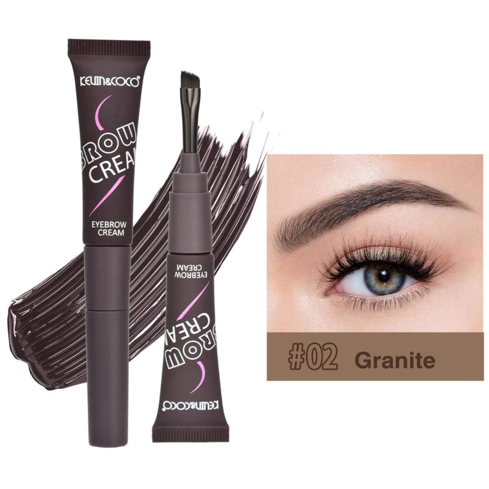 (24-pack) Kevin & Coco How To Shape Your Eyebrow Cream - Thumbnail 2