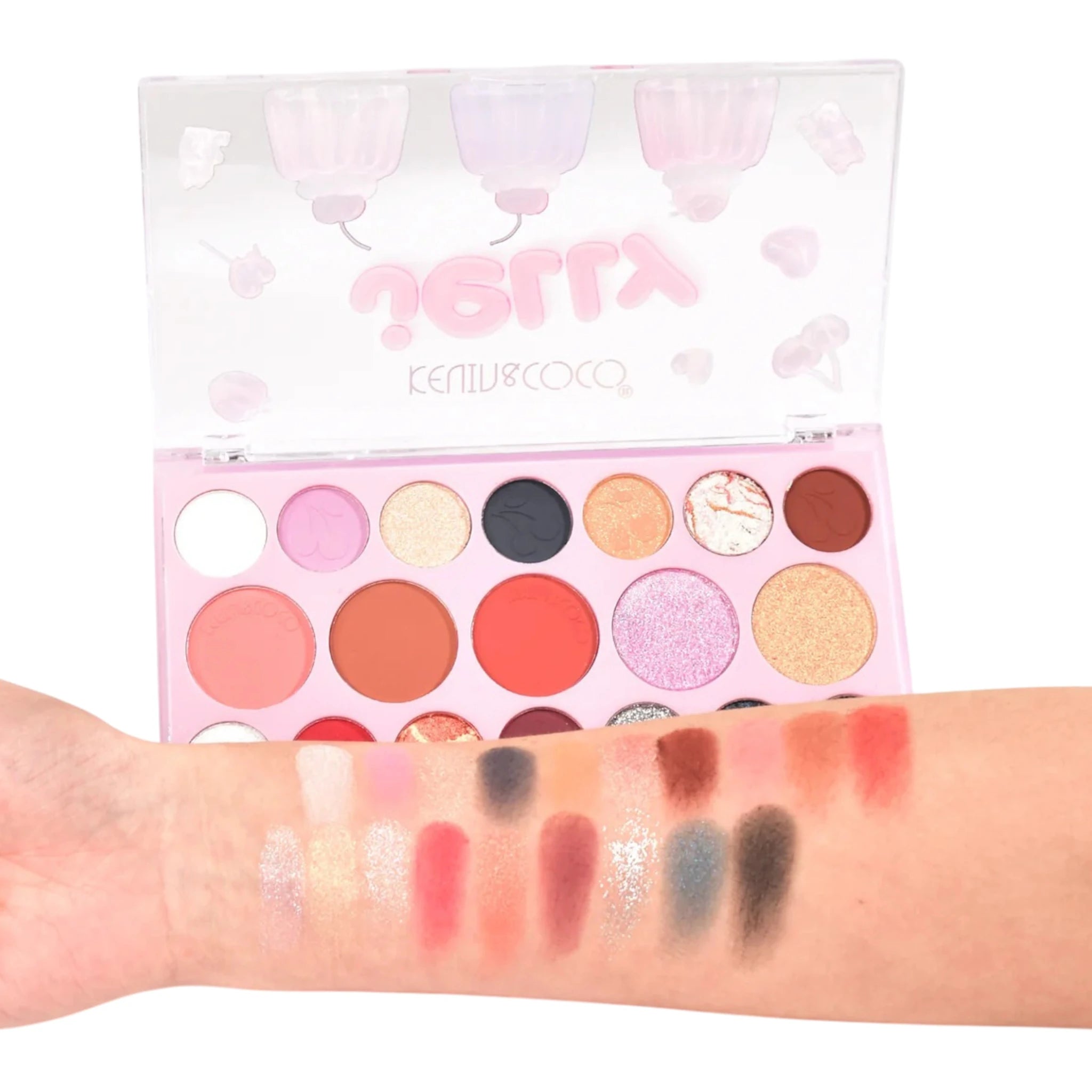 (12-pack) Kevin & Coco Jelly Eyeshadow Highlighter Blusher - Thumbnail 3