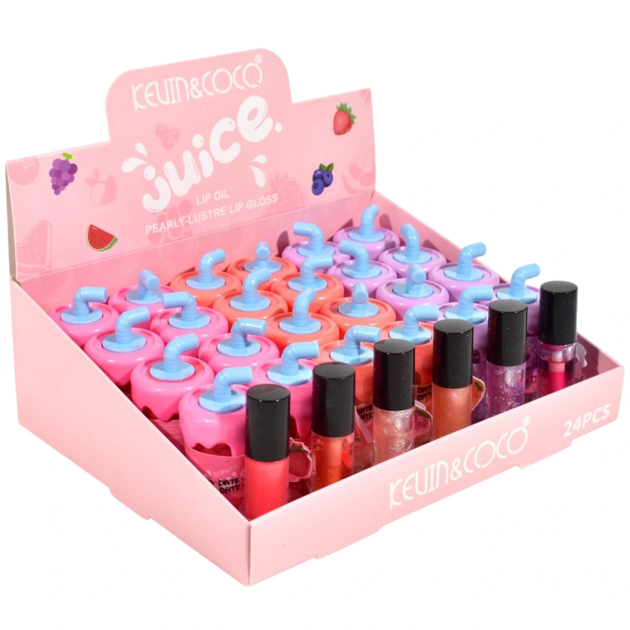 (24-pack) Kevin & Coco Juice Lip Oil