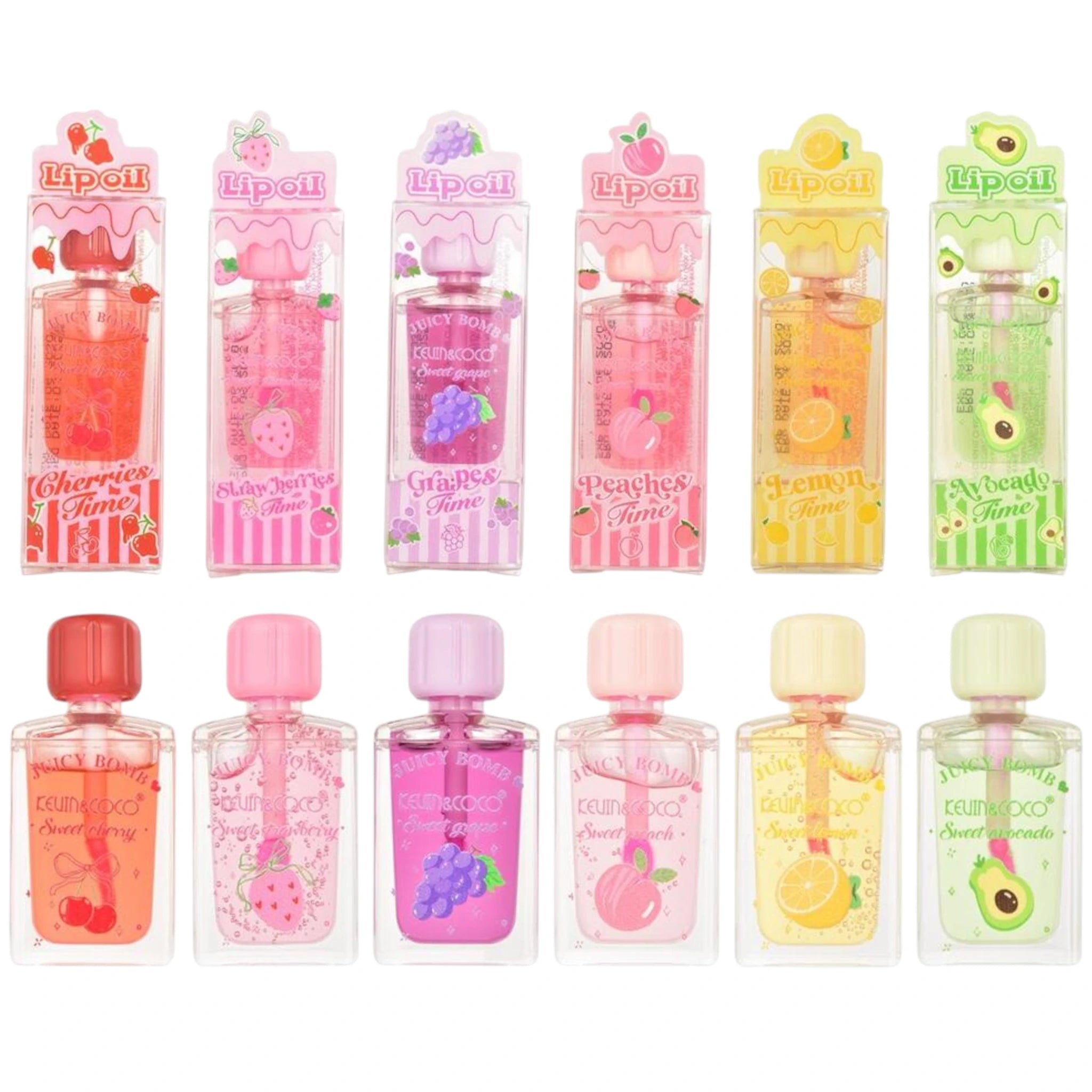(36-pack) Kevin & Coco Juicy Bomb Lip Oil - Thumbnail 2