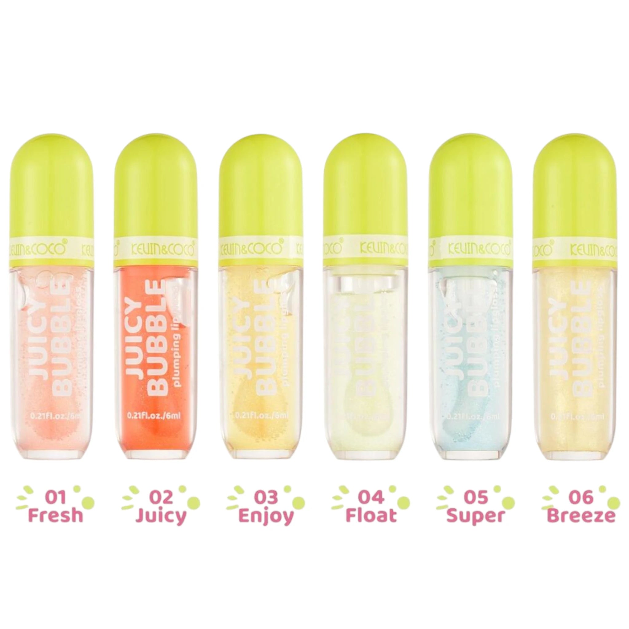 (36-pack) Kevin & Coco Juicy Bubble Plumping Lipgloss - Thumbnail 2