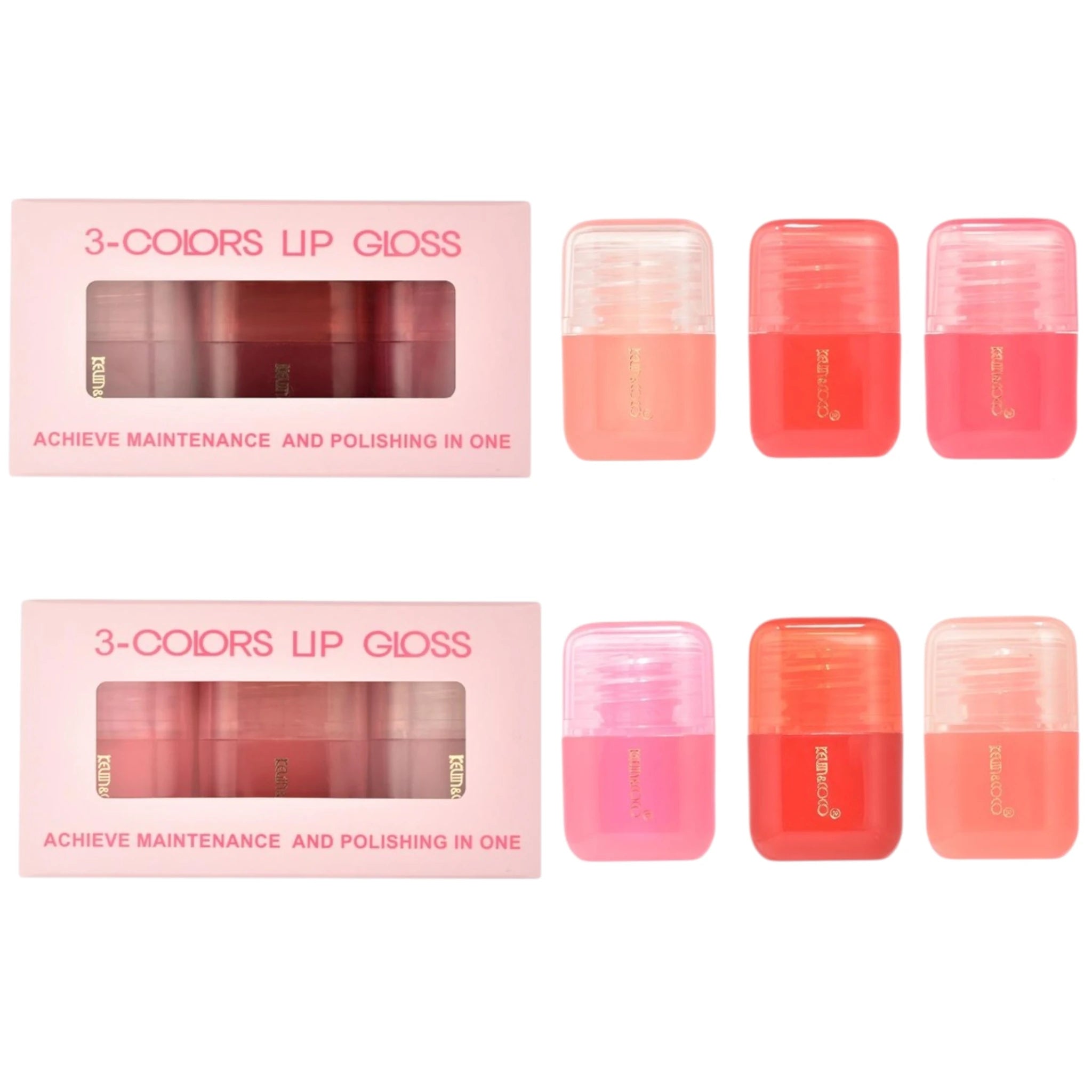 (12-pack) Kevin & Coco Lip Gloss (Set) - Thumbnail 2
