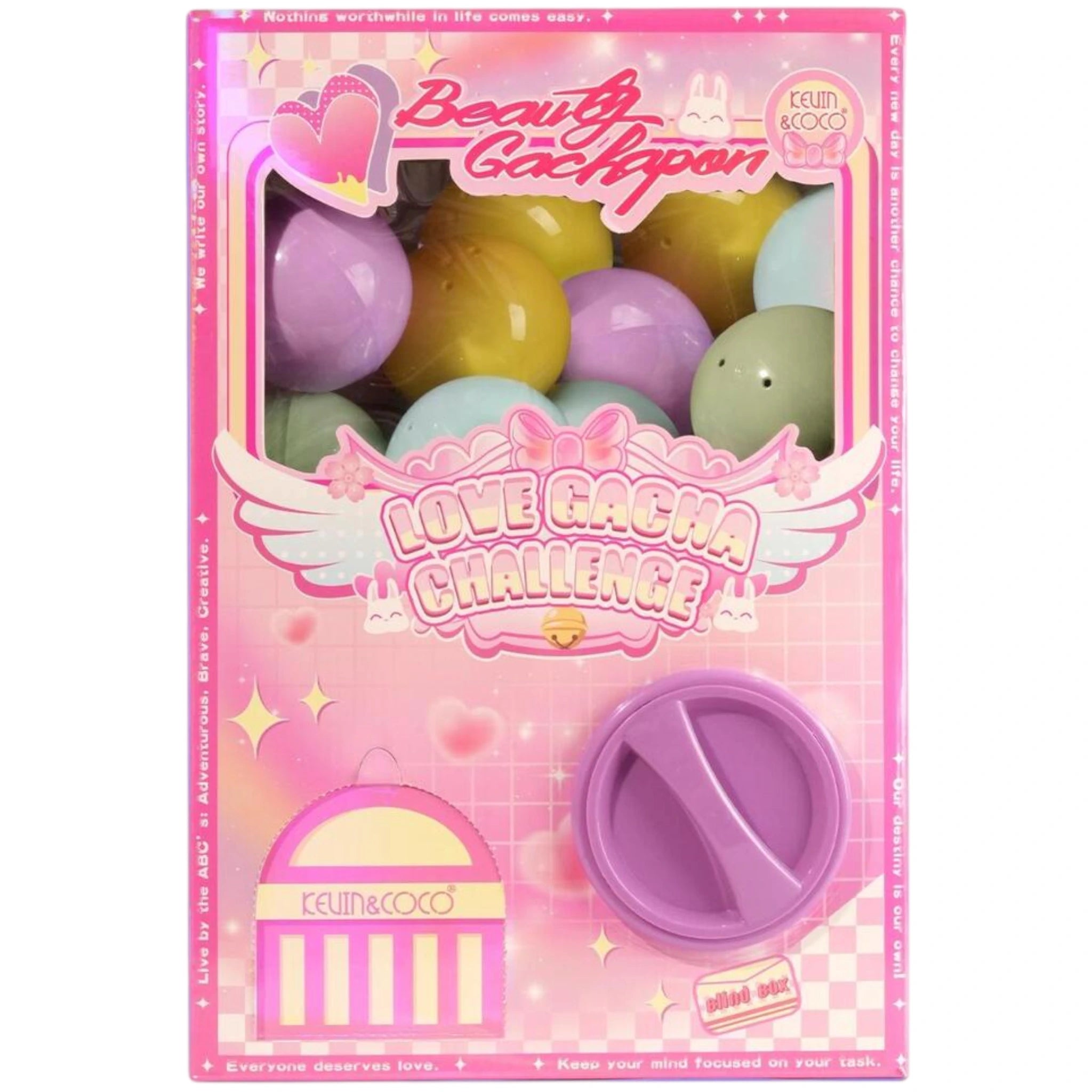 (1) Kevin & Coco Love Gacha Challenge Makeup Set