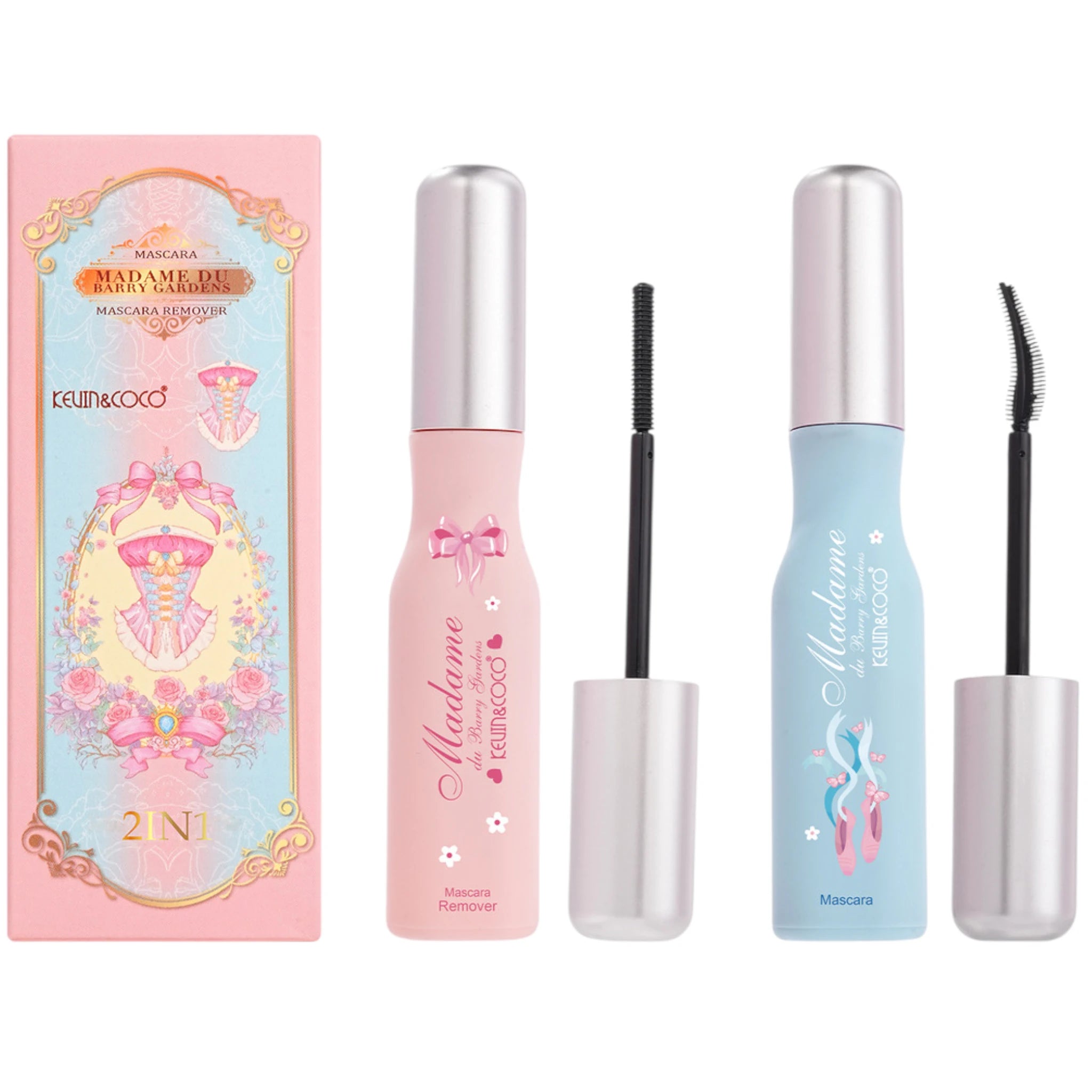 (12-pack) Kevin & Coco Madame Du Barry Gardens Mascara & Remover (Set) - Thumbnail 2