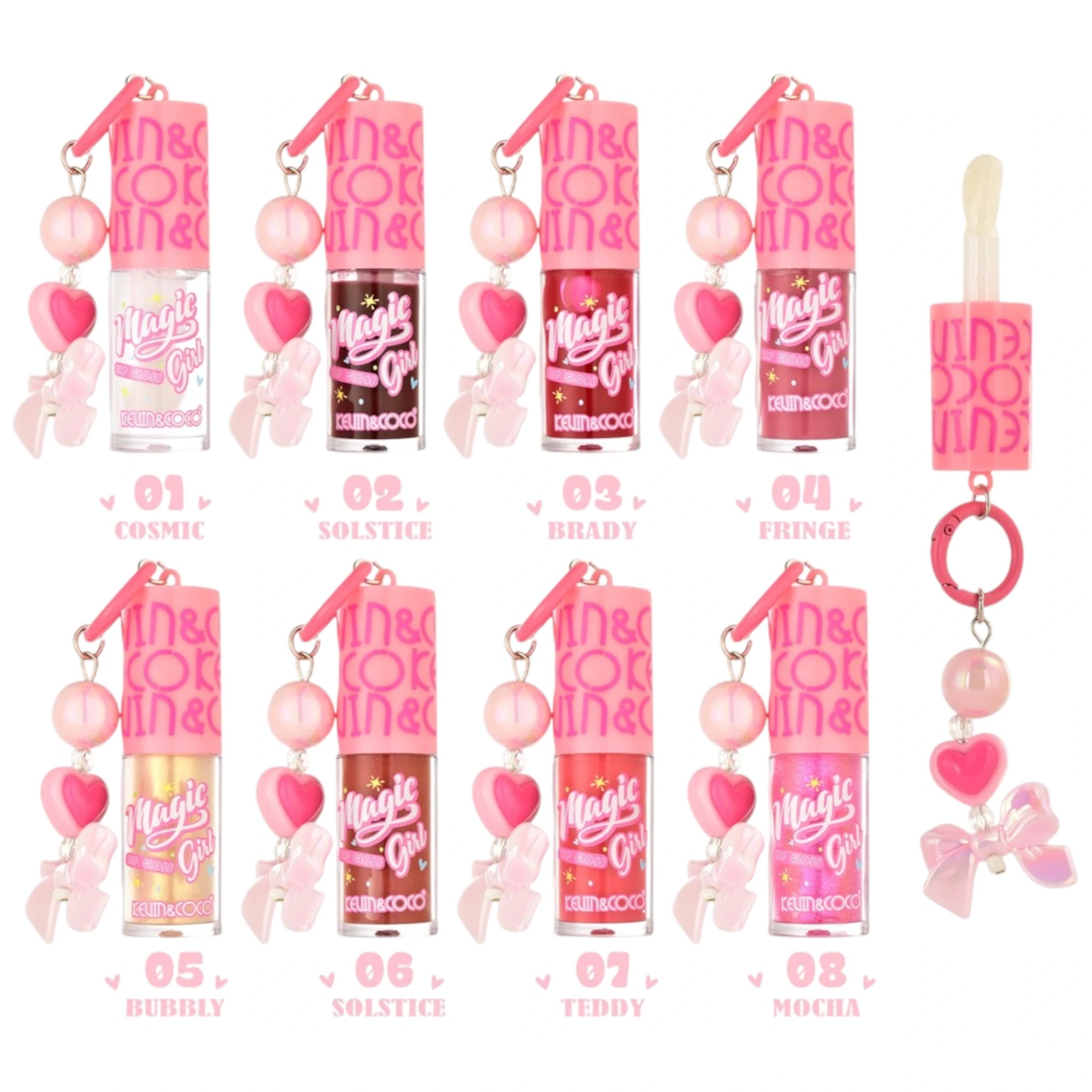 (24-pack) Kevin & Coco Magic Girl Lip Gloss - Thumbnail 3