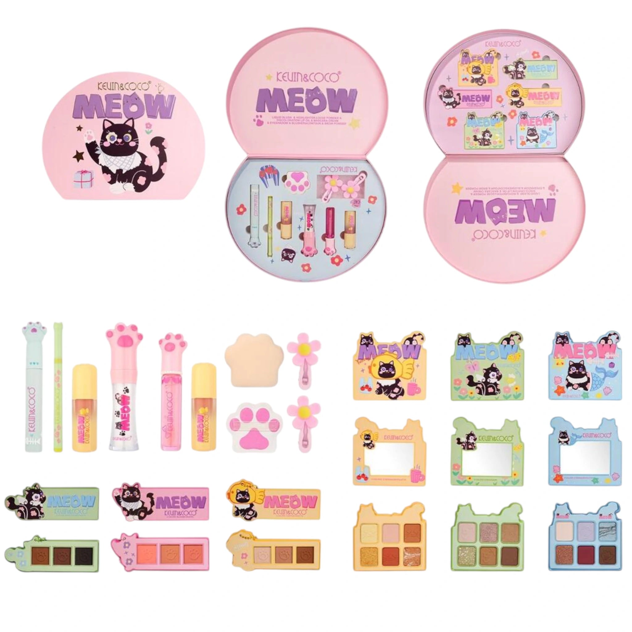 (1) Kevin & Coco Meow Makeup (Set) - Thumbnail 2