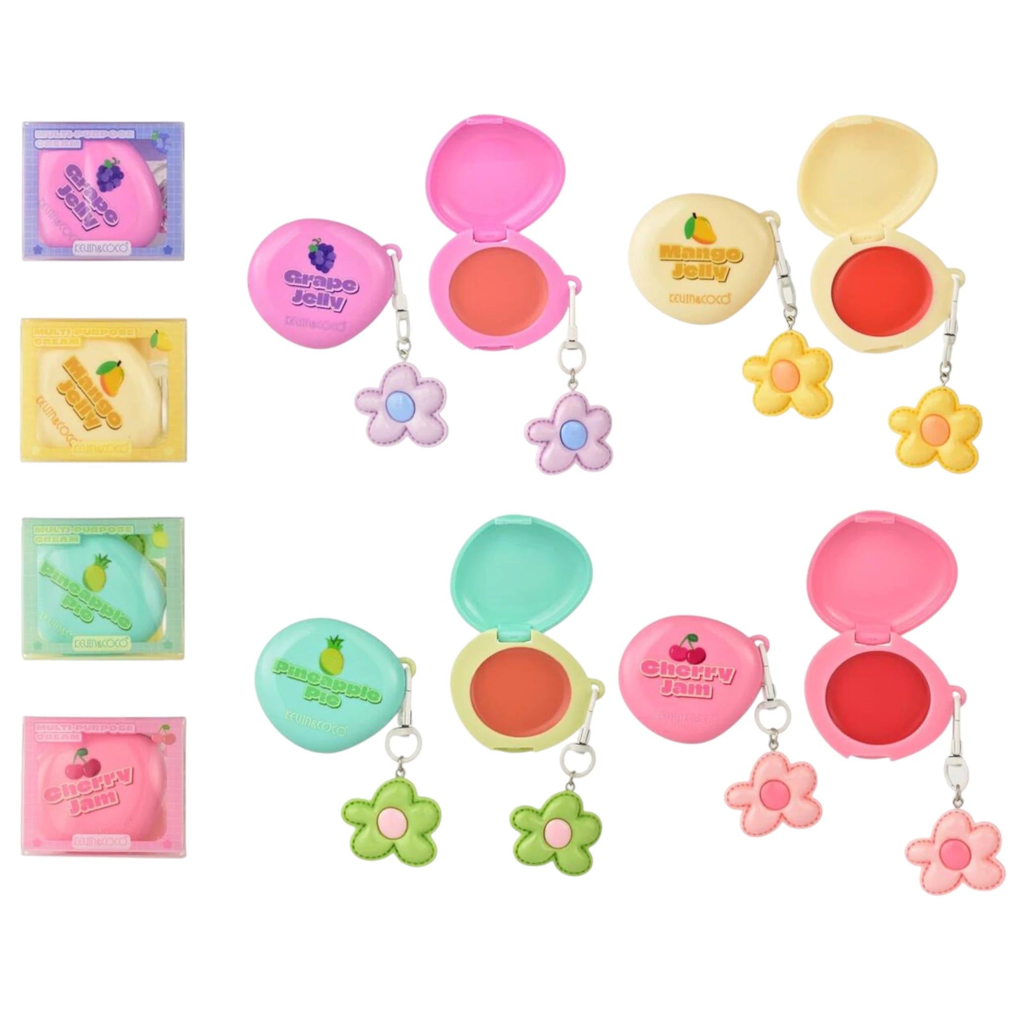 (24-pack) Kevin & Coco Multi-Purpose Cream Lipgloss Blush Cream - Thumbnail 2