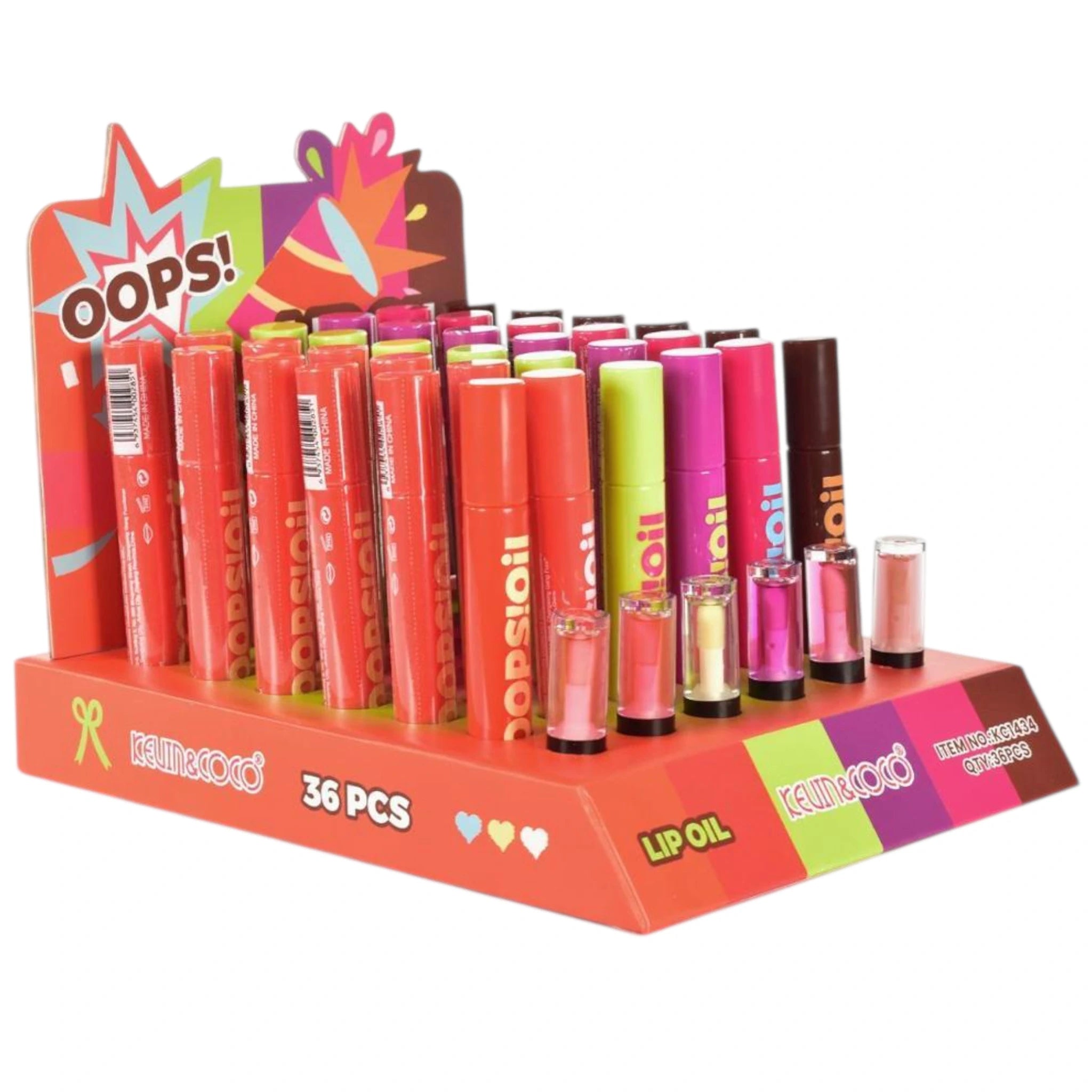 (36-pack) Kevin & Coco Oops! Lip Oil - Thumbnail 3