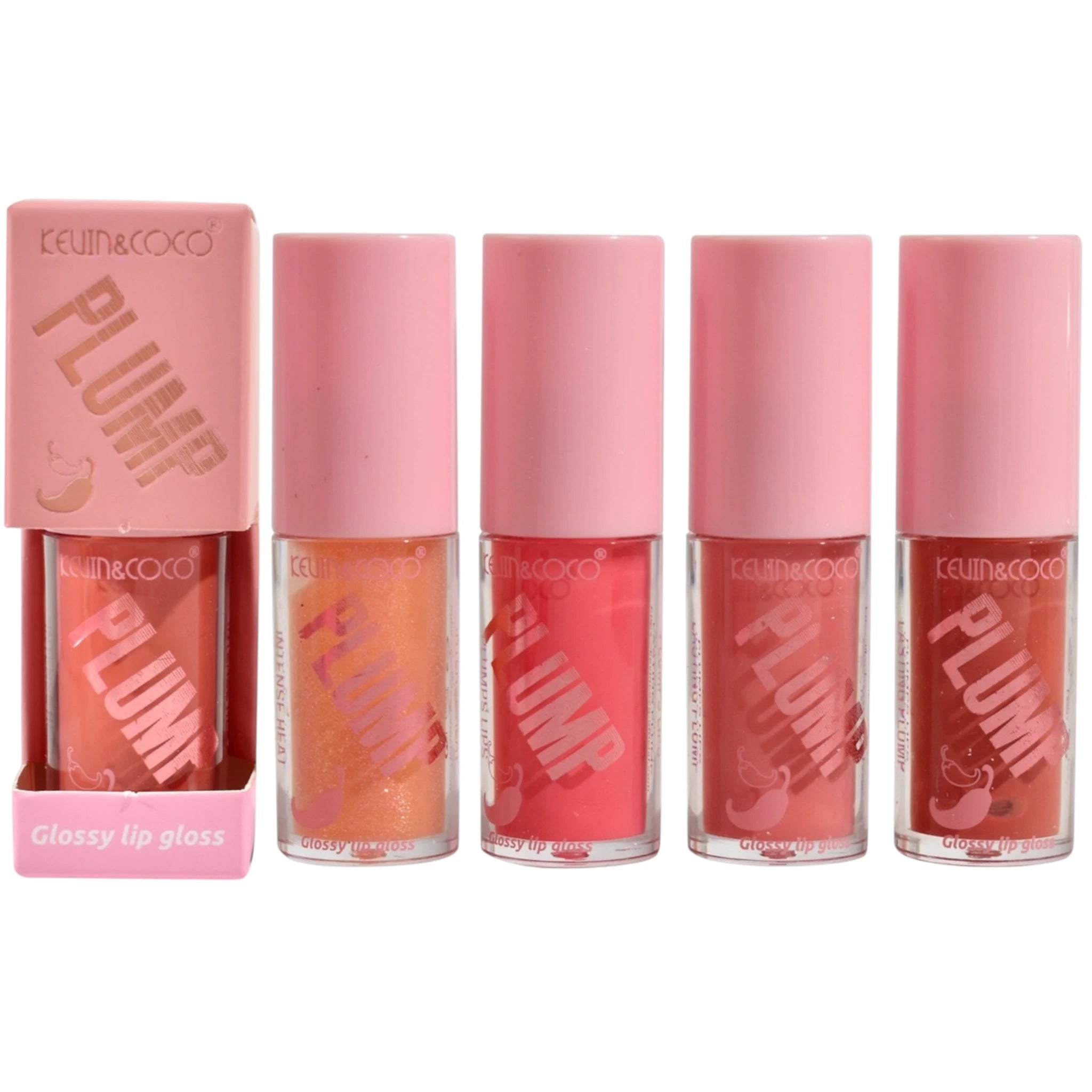 (12-pack) Kevin & Coco Plump Glossy Lip Gloss - Thumbnail 2