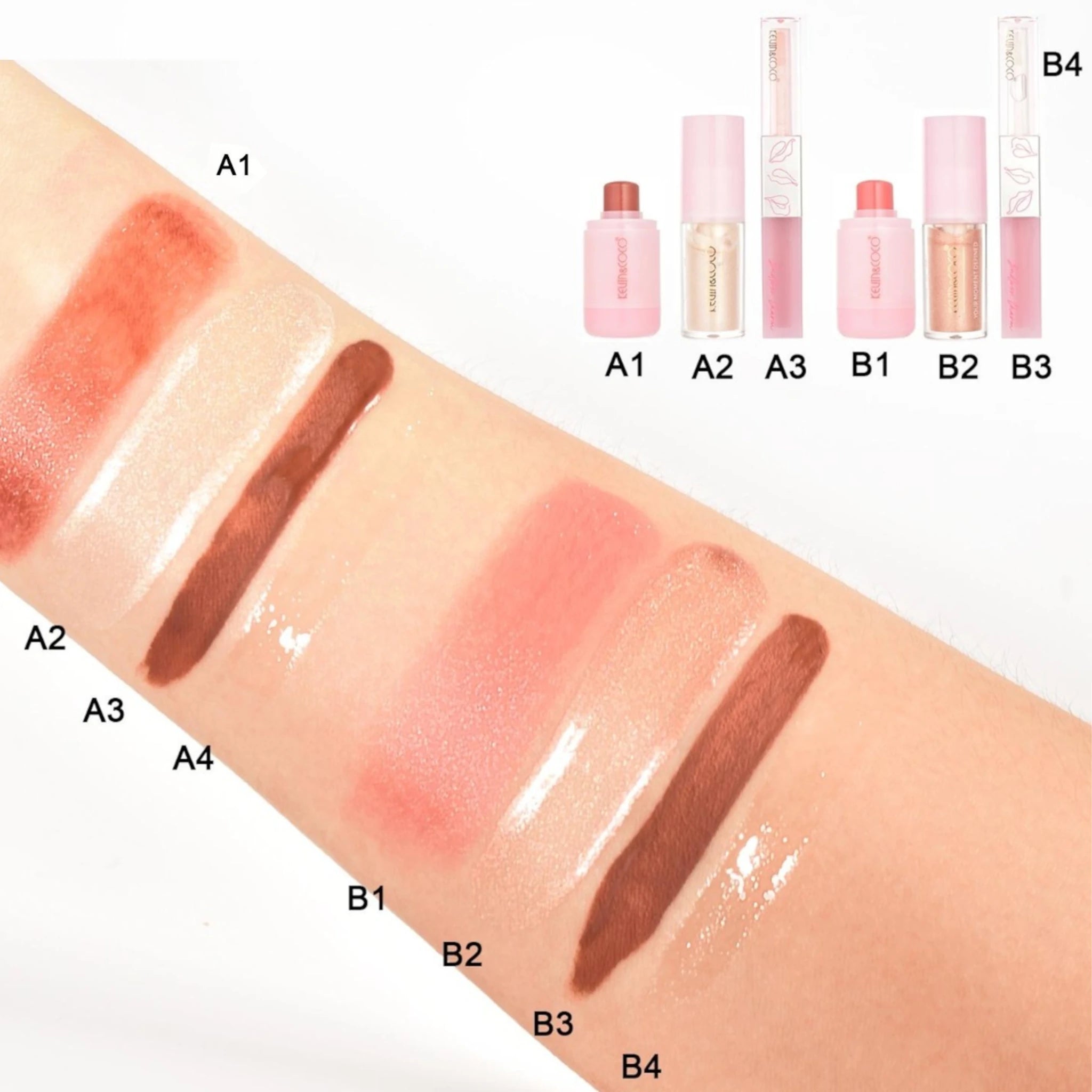 (12-pack) Kevin & Coco Pudding Professional Makeup Set - Thumbnail 3