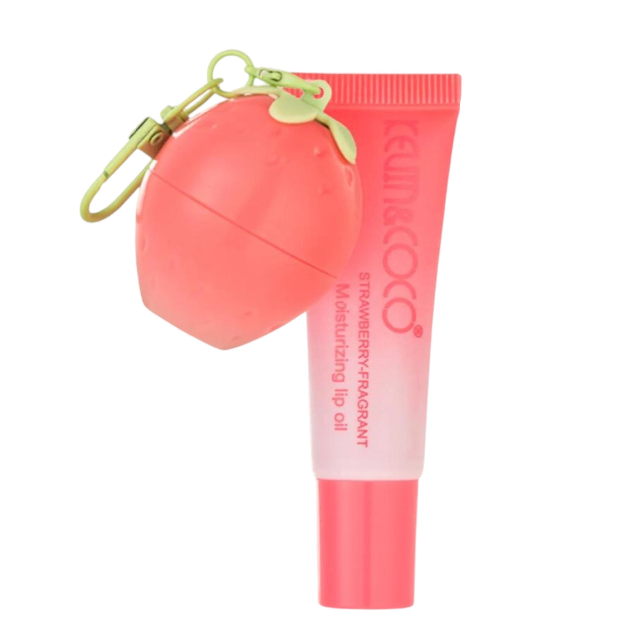 (12-pack) Kevin & Coco Strawberry Time Lip Balm & Lip Oil - Thumbnail 3