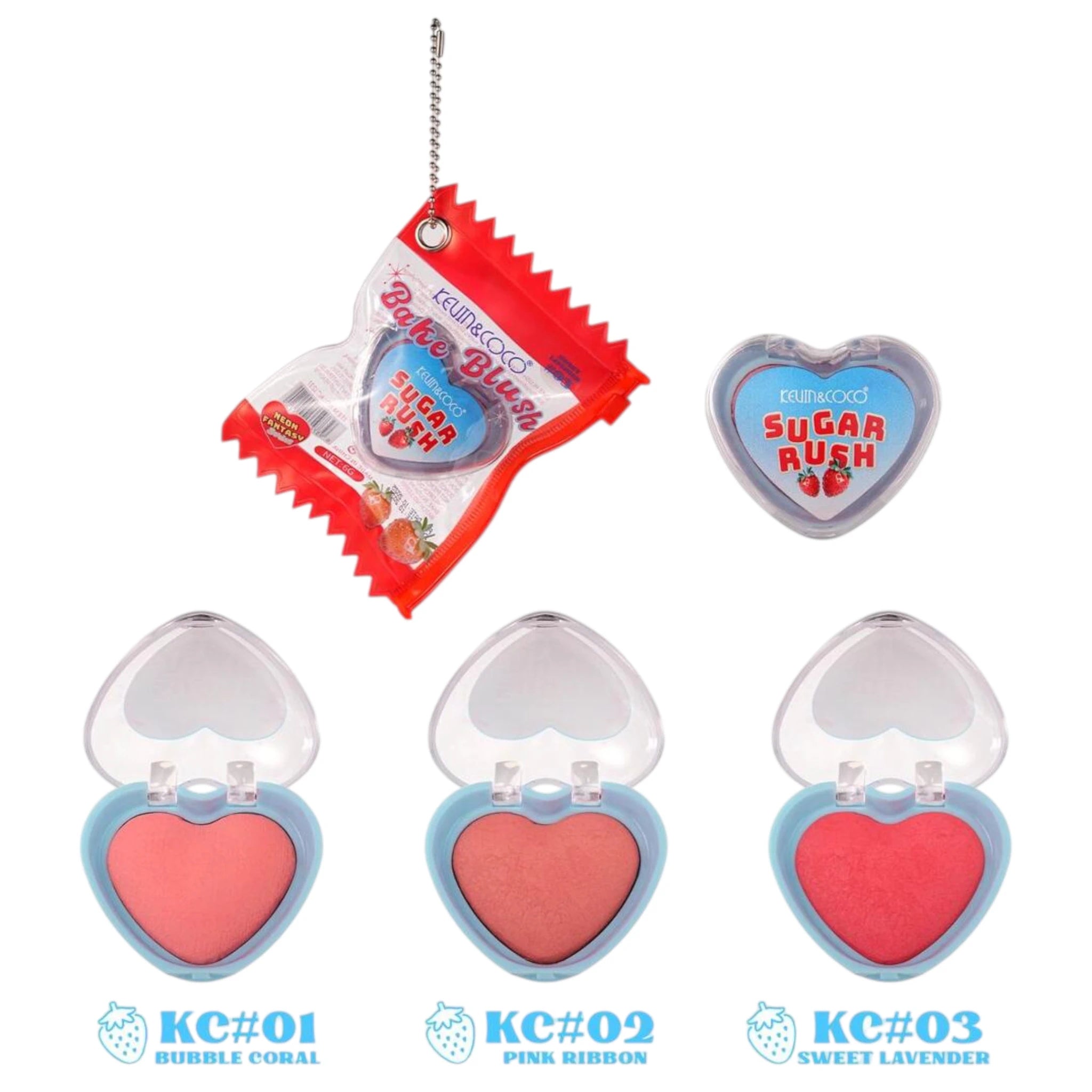 (12-pack) Kevin & Coco Sugar Rush Bake Blush - Thumbnail 2