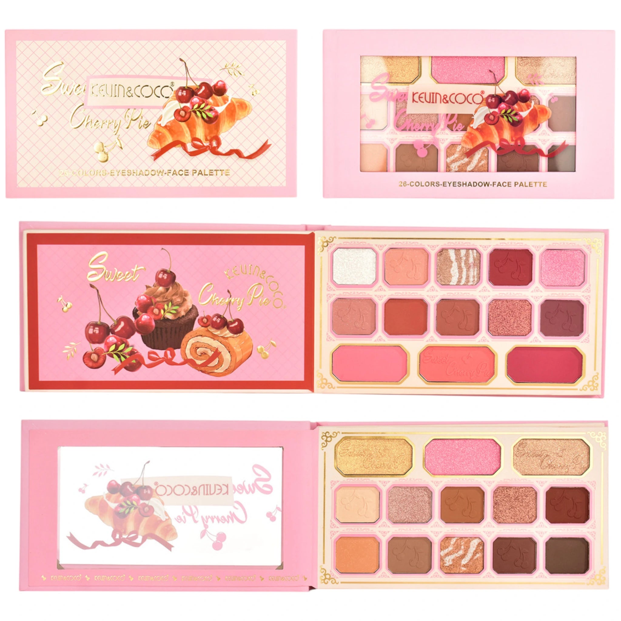 (6-pack) Kevin & Coco Sweet Cherry Eyeshadow - Thumbnail 2