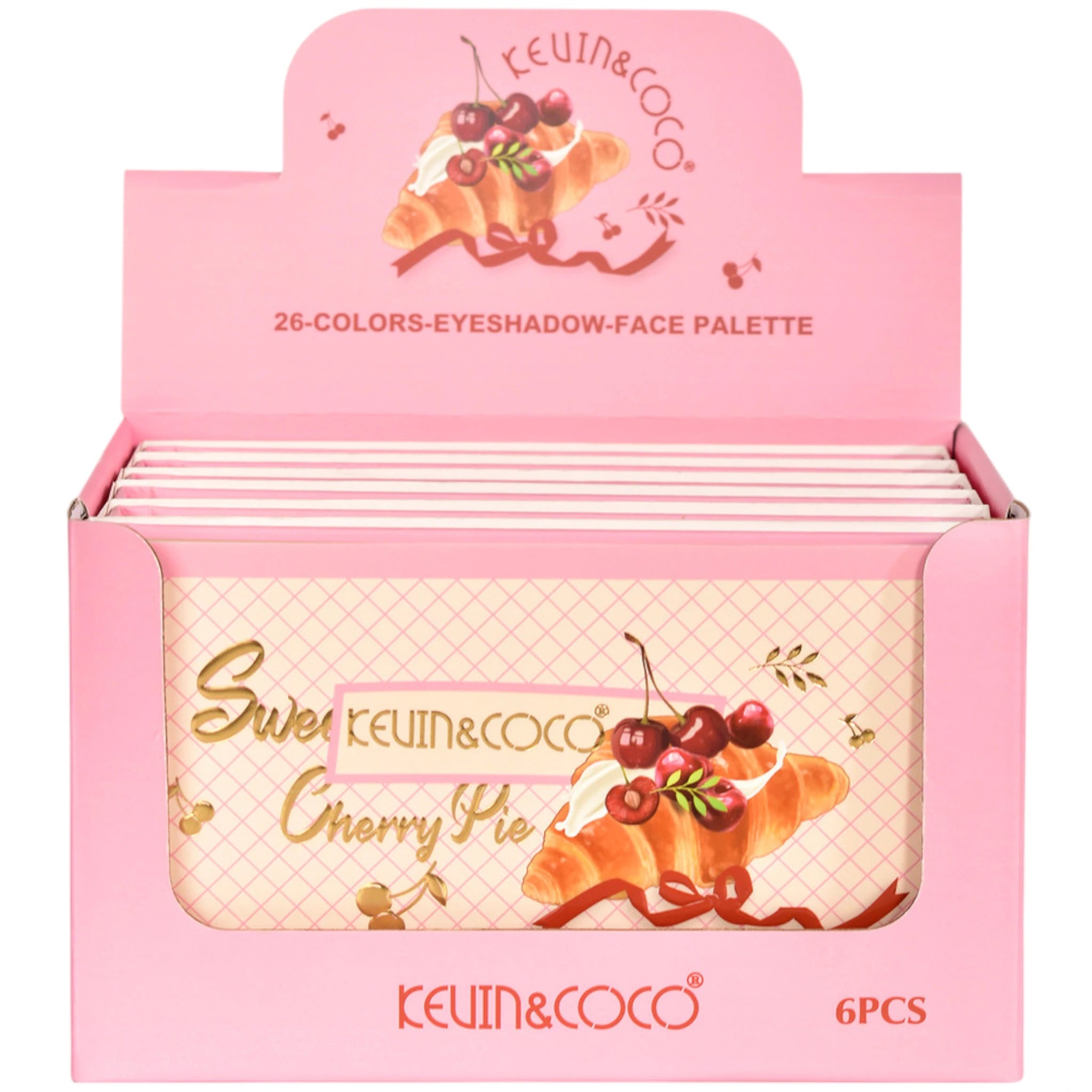 (6-pack) Kevin & Coco Sweet Cherry Eyeshadow - Thumbnail 3