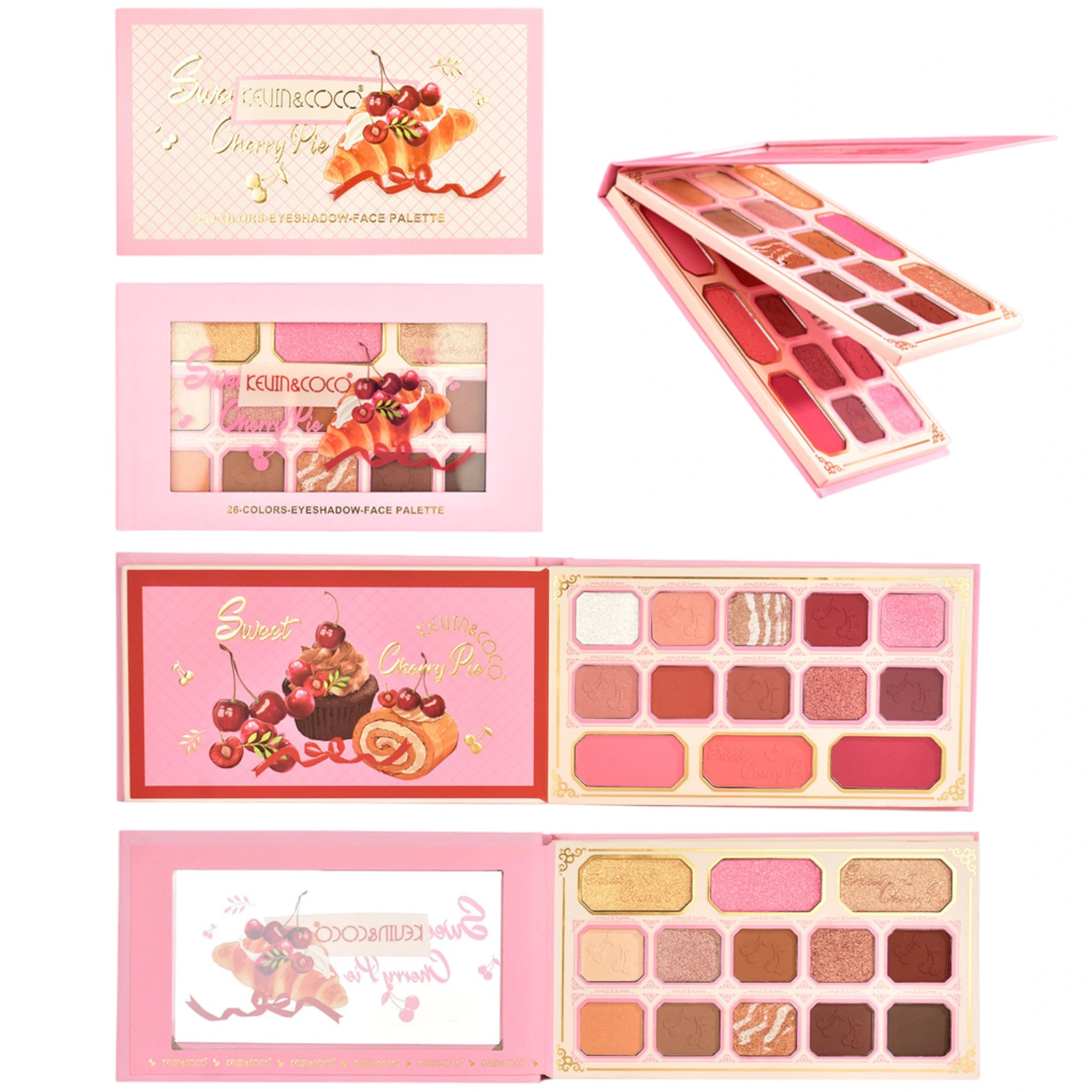 (6-pack) Kevin & Coco Sweet Cherry Eyeshadow