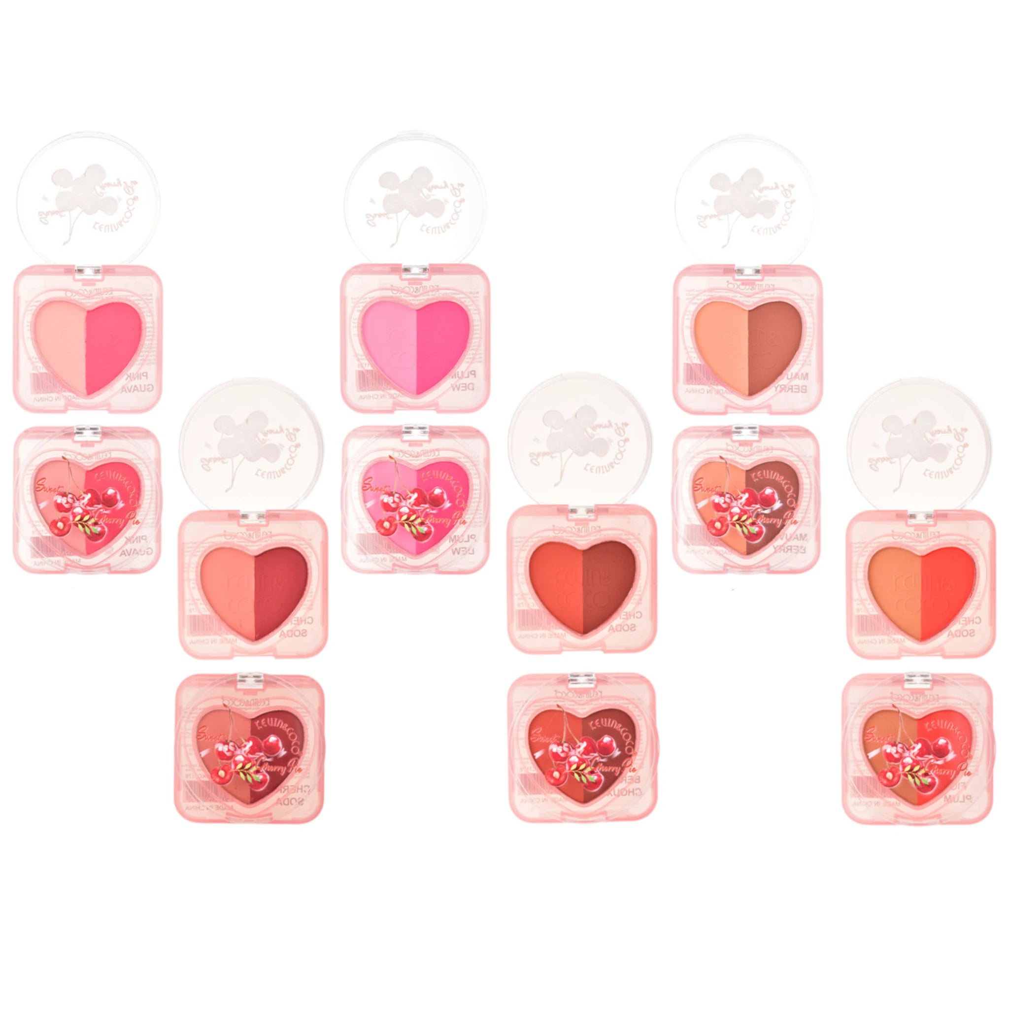 (24-pack) Kevin & Coco Sweet Cherry Pie Blusher - Thumbnail 2