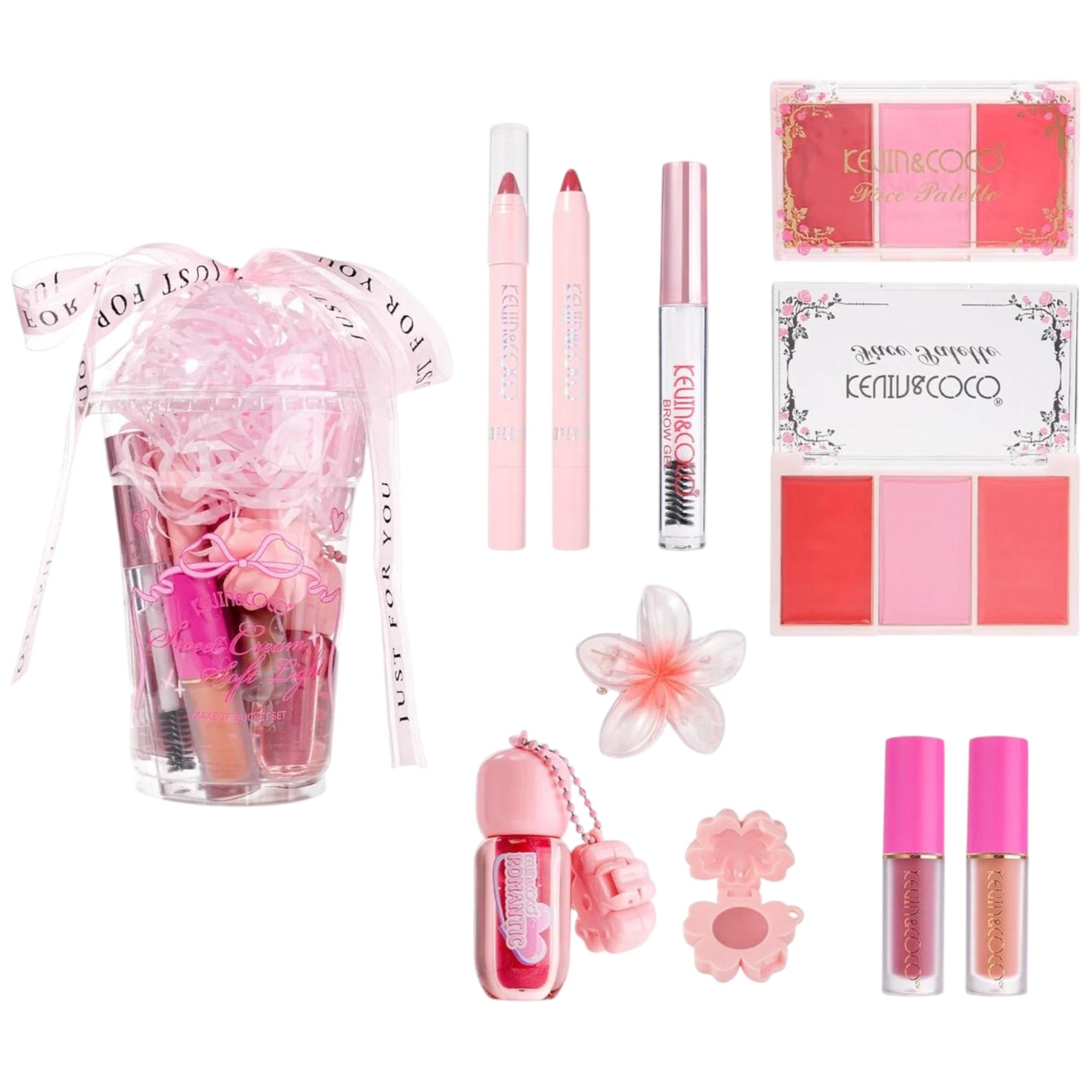 (6-pack) Kevin & Coco Sweet Cream Soft Light Makeup (Set) - Thumbnail 2