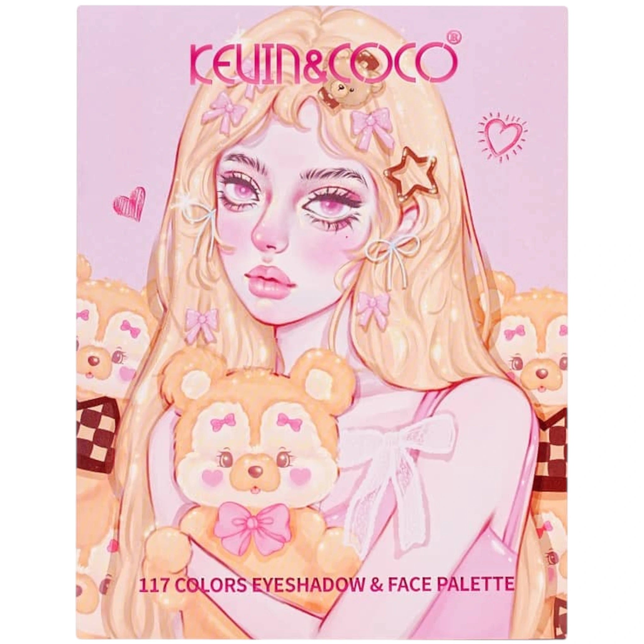 (12-pack) Kevin & Coco Teddy Bear Girl Eyeshadow - Thumbnail 3